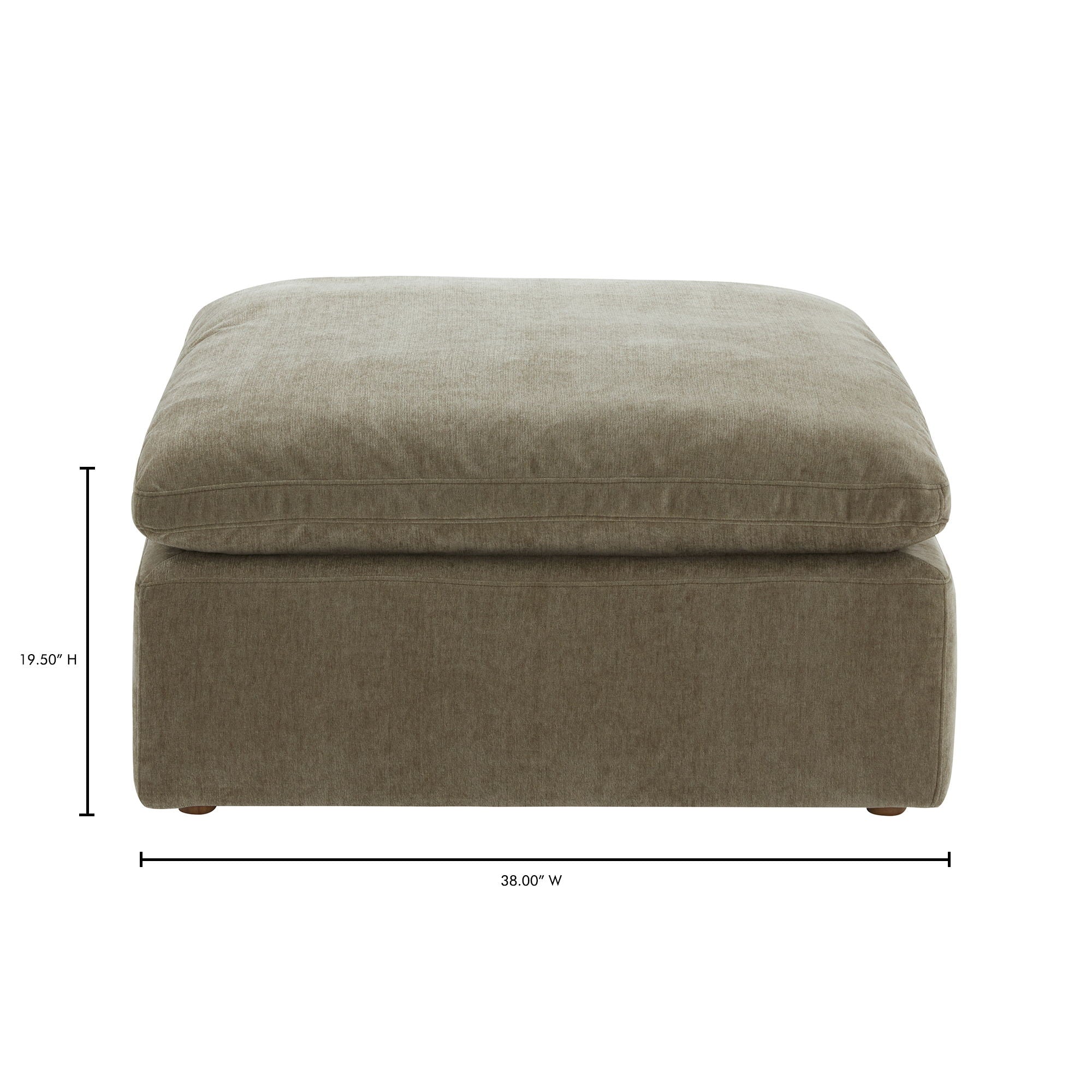 Terra - Ottoman - Dark Brown