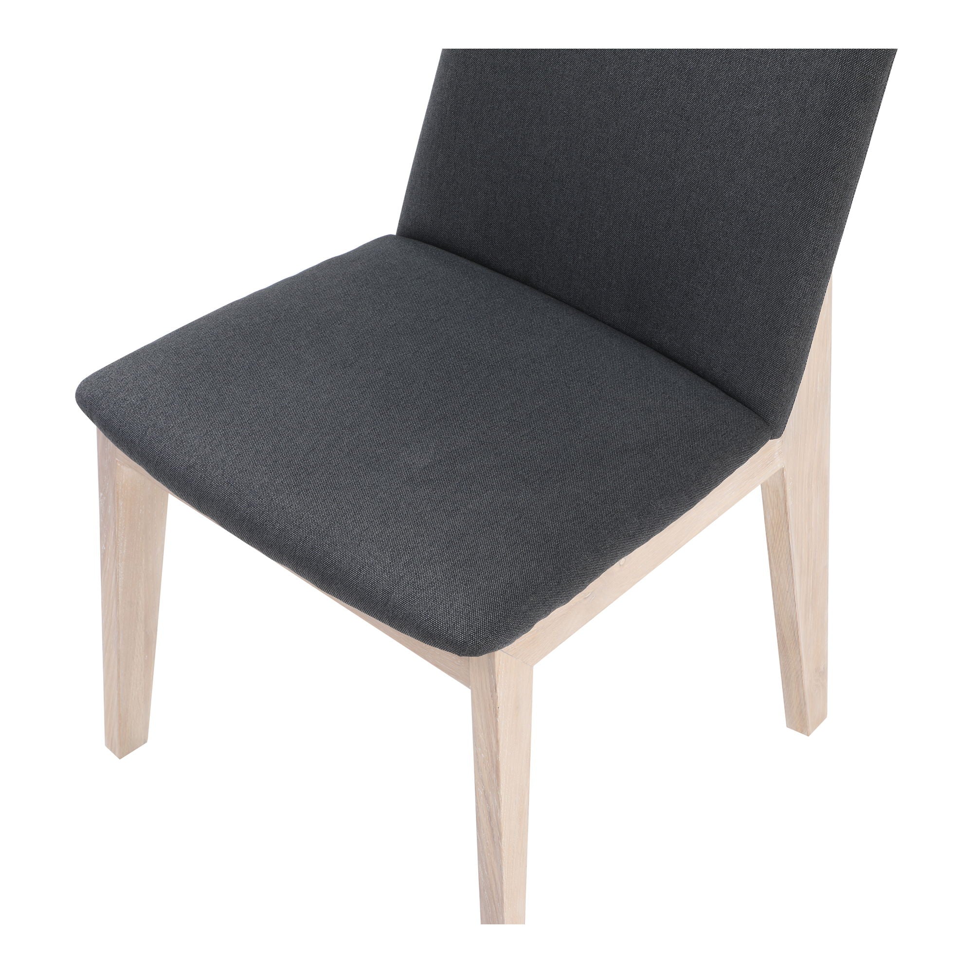 Deco - Oak Dining Chair - Dark Gray - M2