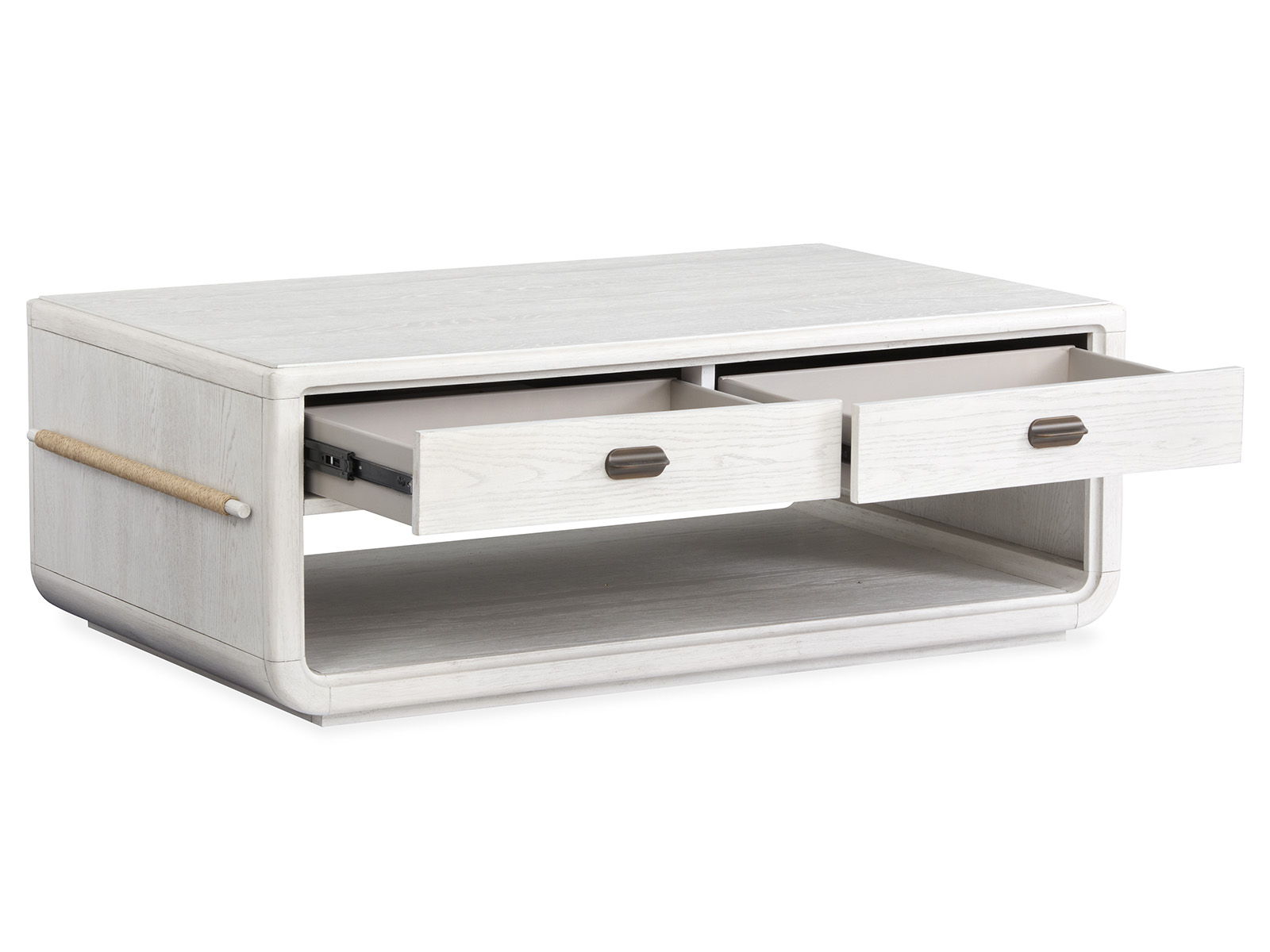 Sunset Cove - Rectangular Cocktail Table With Casters