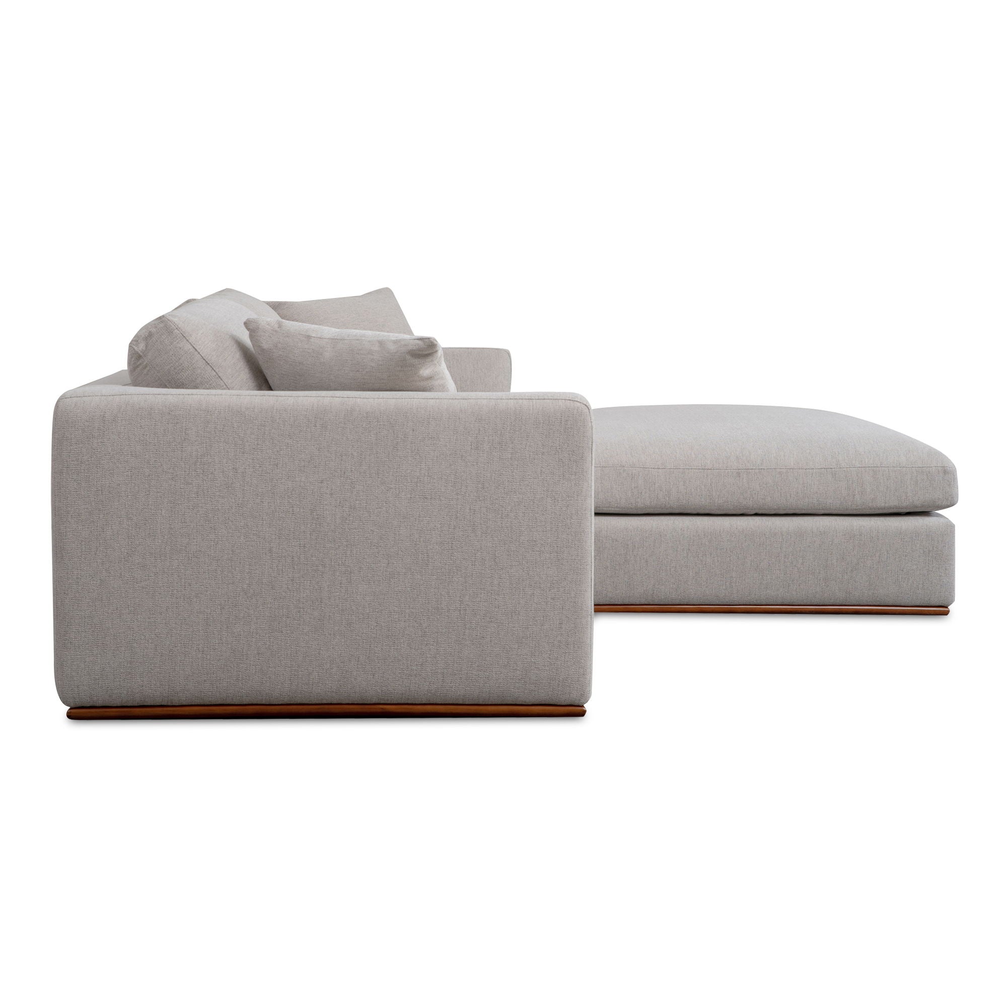Rue - Nook Modular Sectional - Flecked Gray