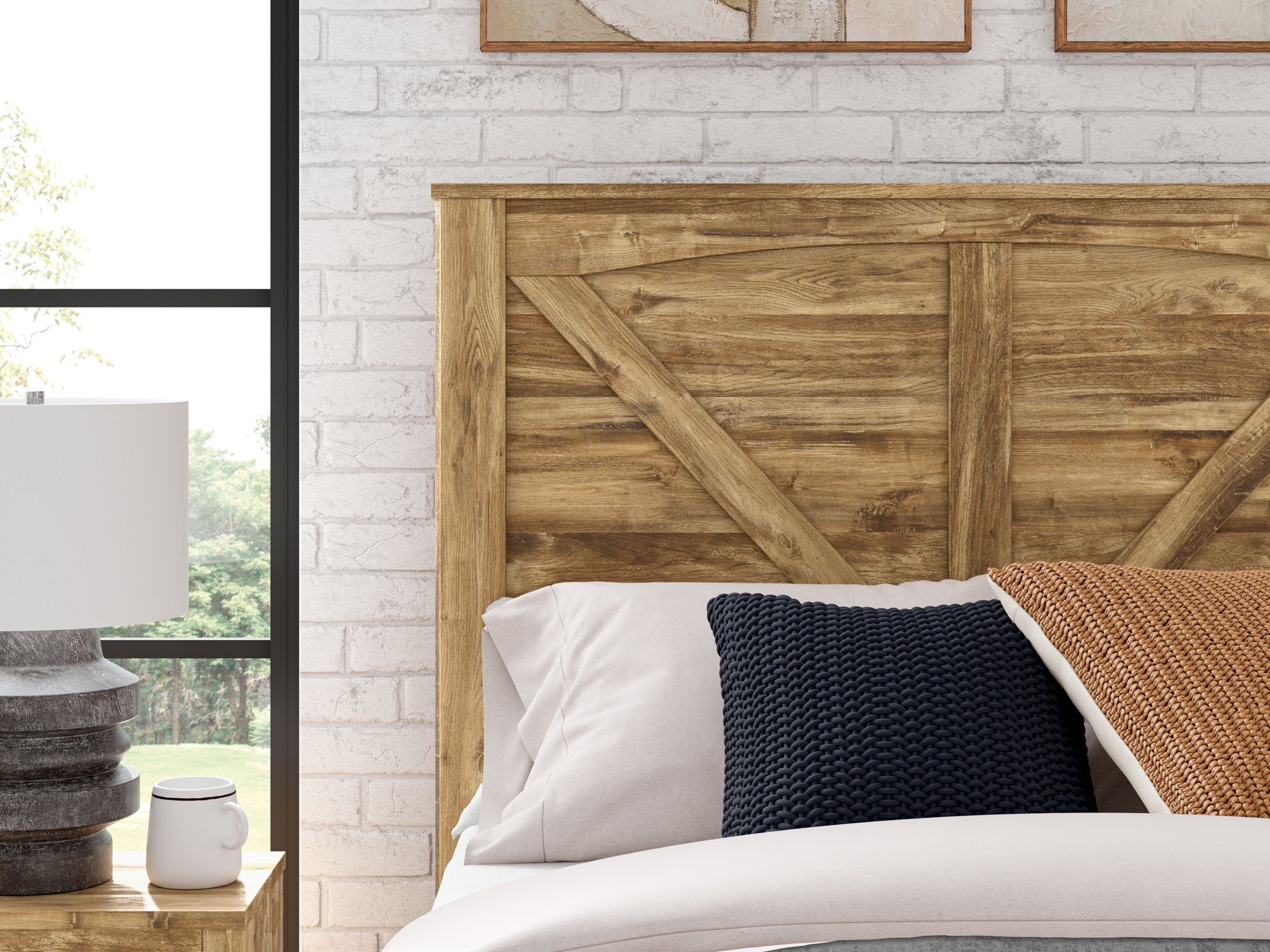 Maystonna - Crossbuck Panel Bed