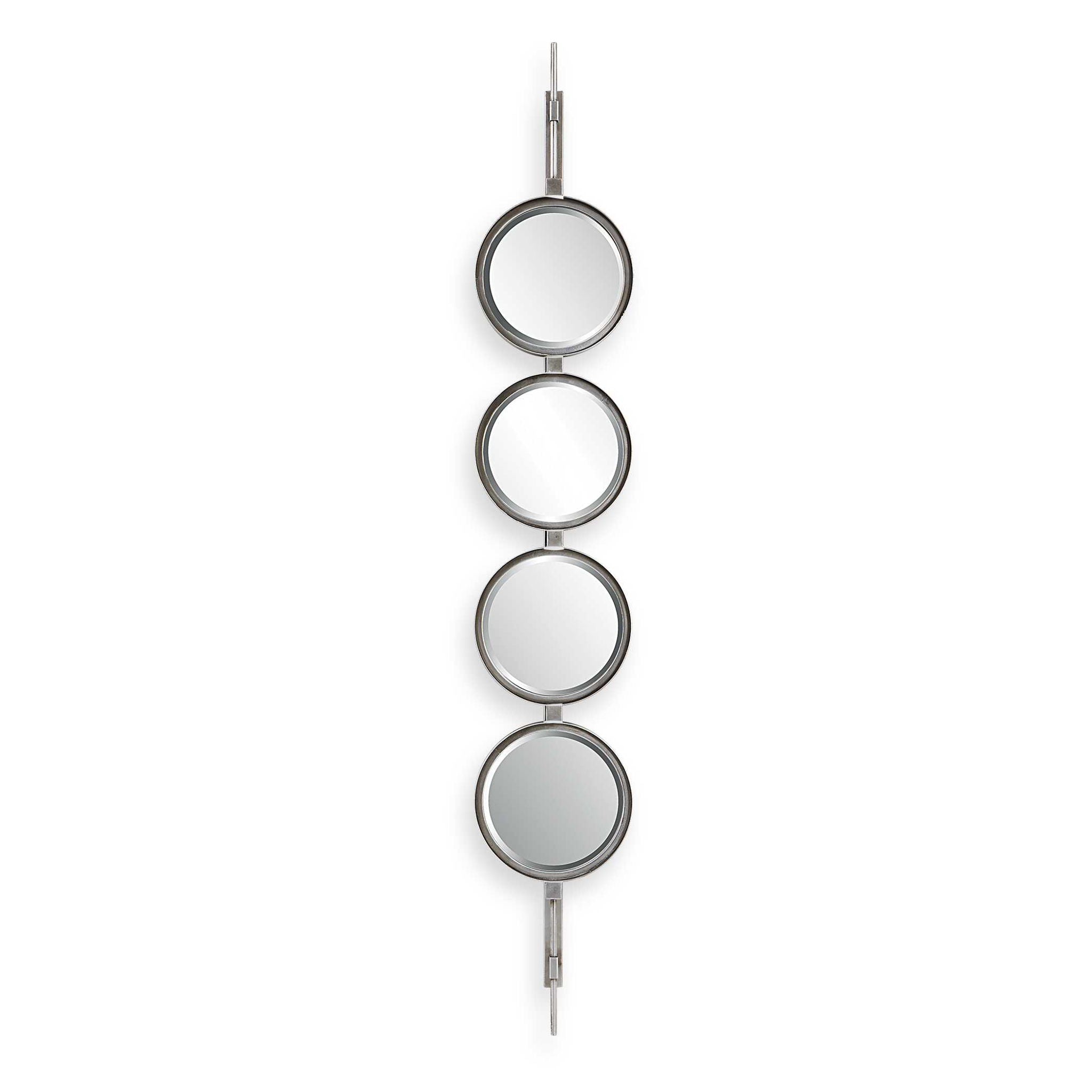Button - Mirror - Gray
