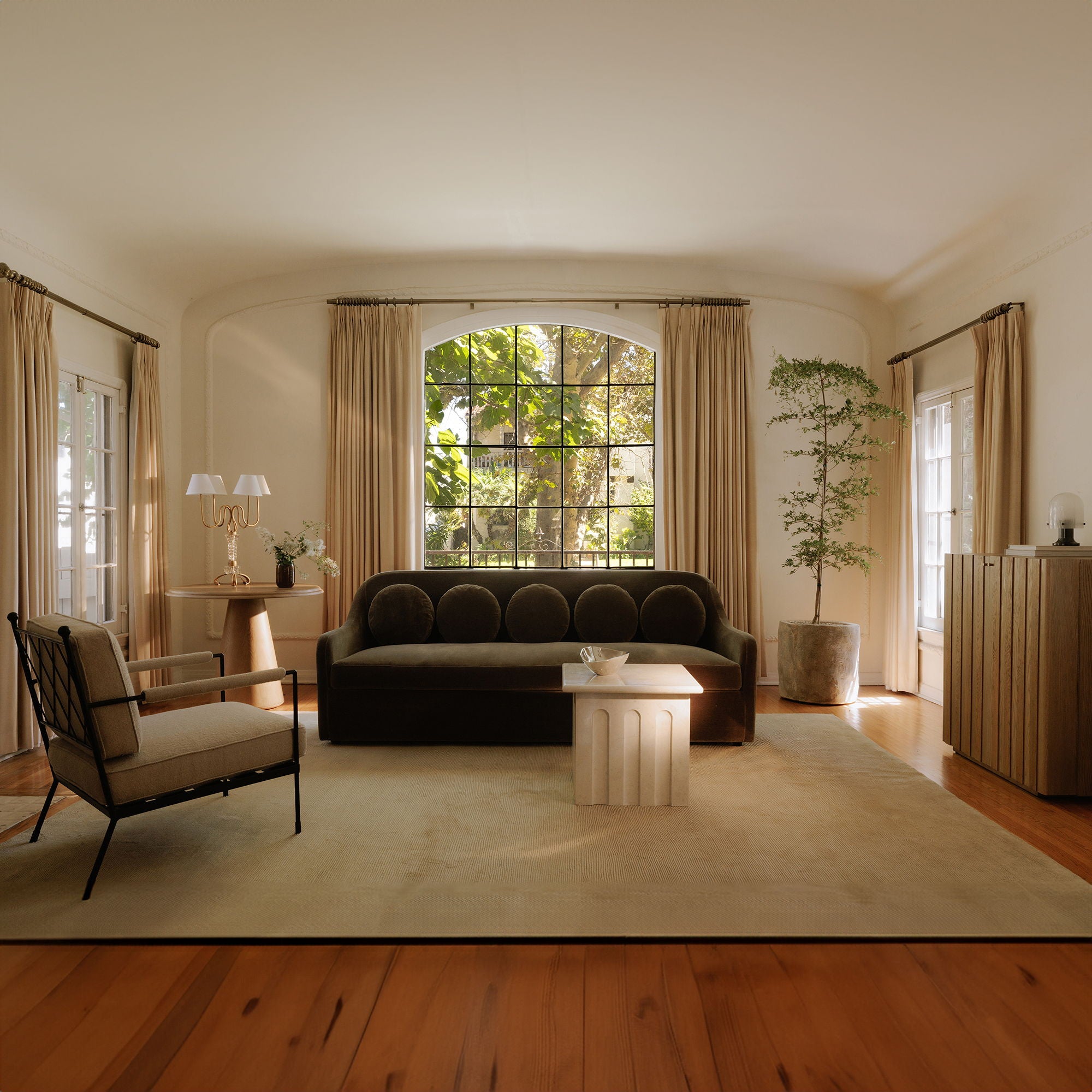 Vecchia - Accent Chair - Beige