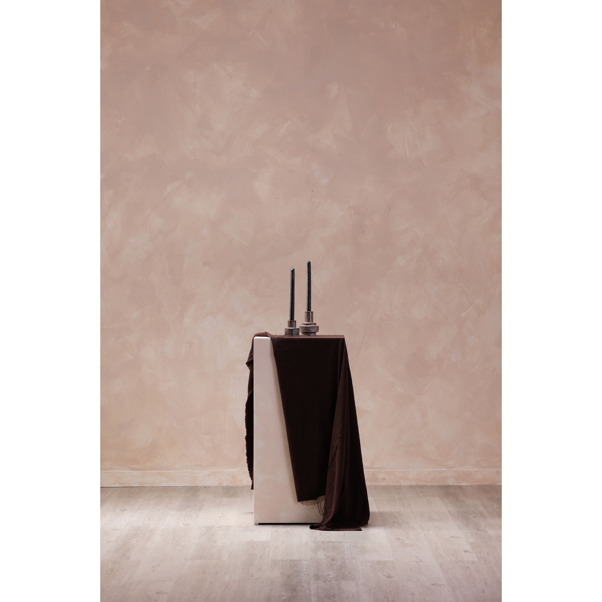 Maud - Large Stoneware Candle Holder - Red