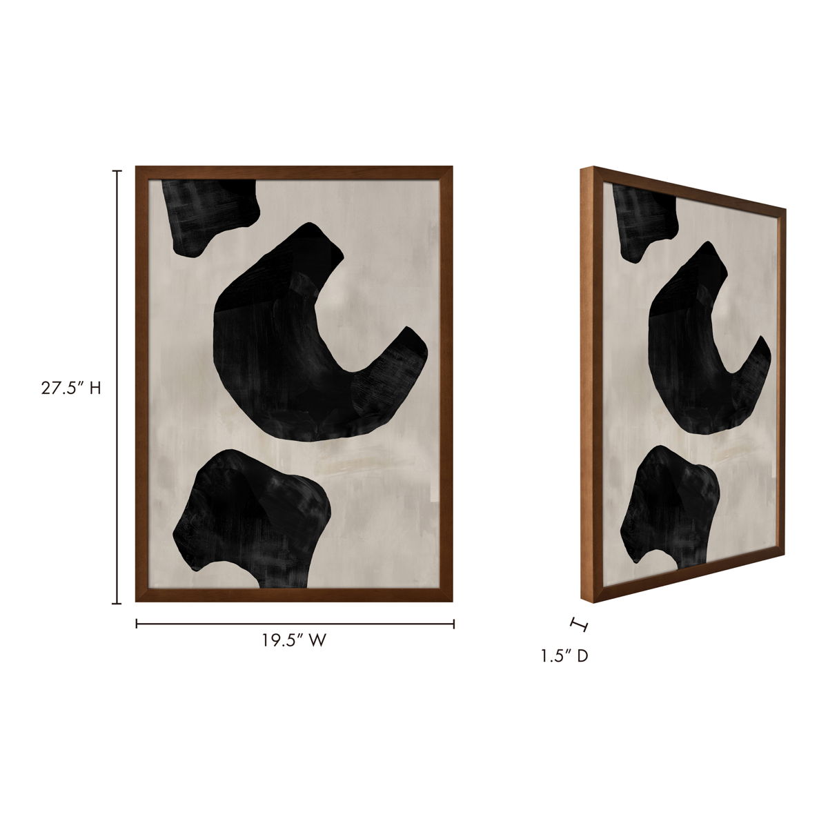 Wells - 1 Framed Painting - Canvas