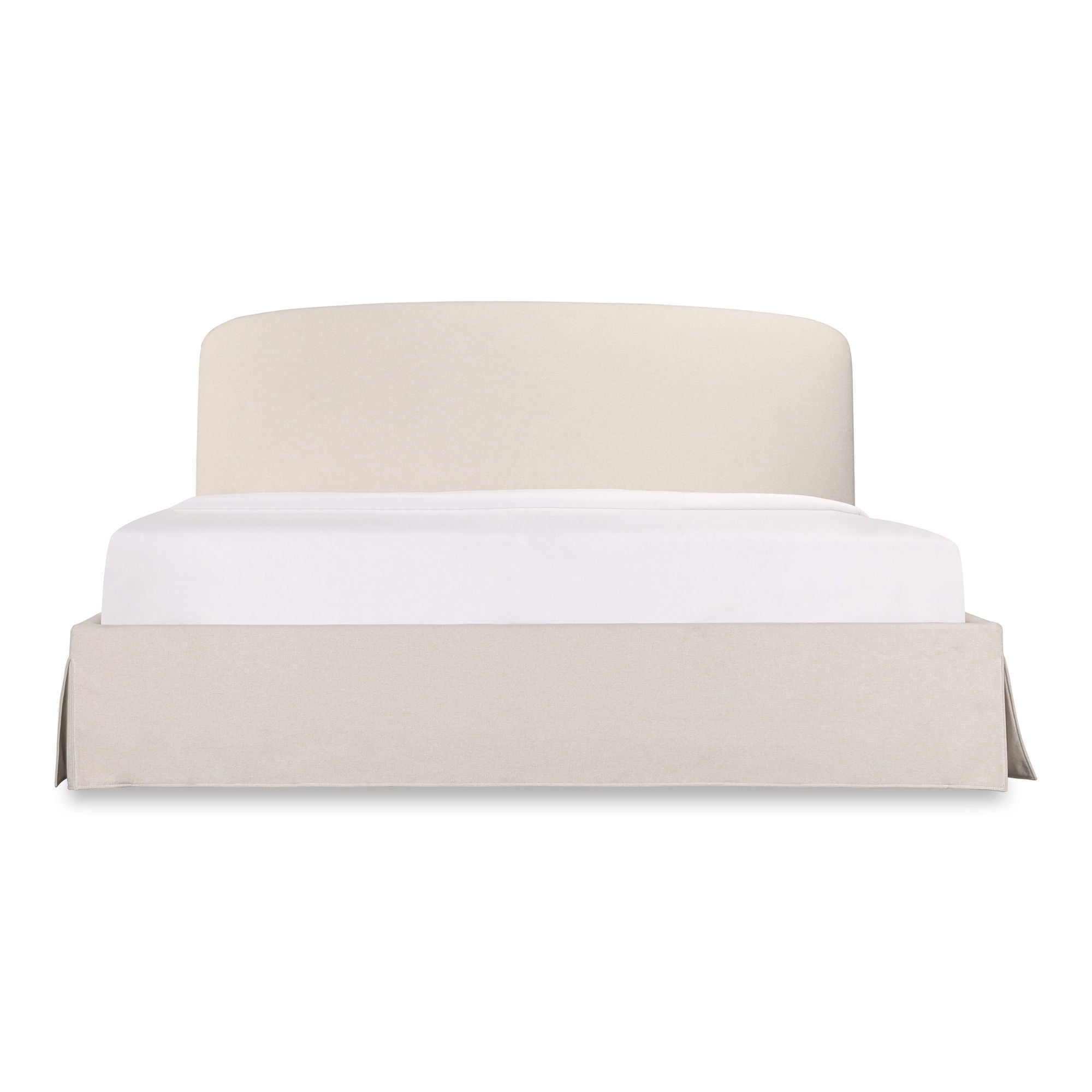 Joan - Queen Storage Bed - Cream