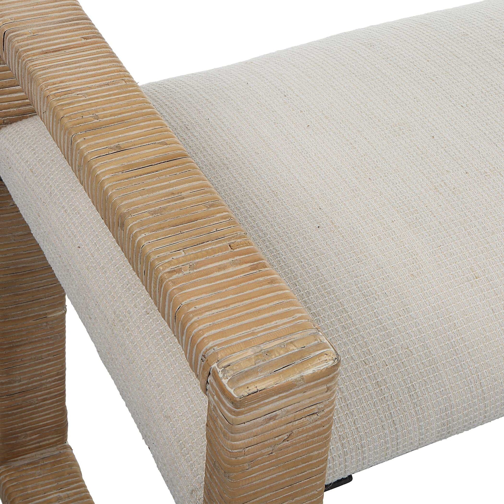 Areca - Coastal Rattan Bench