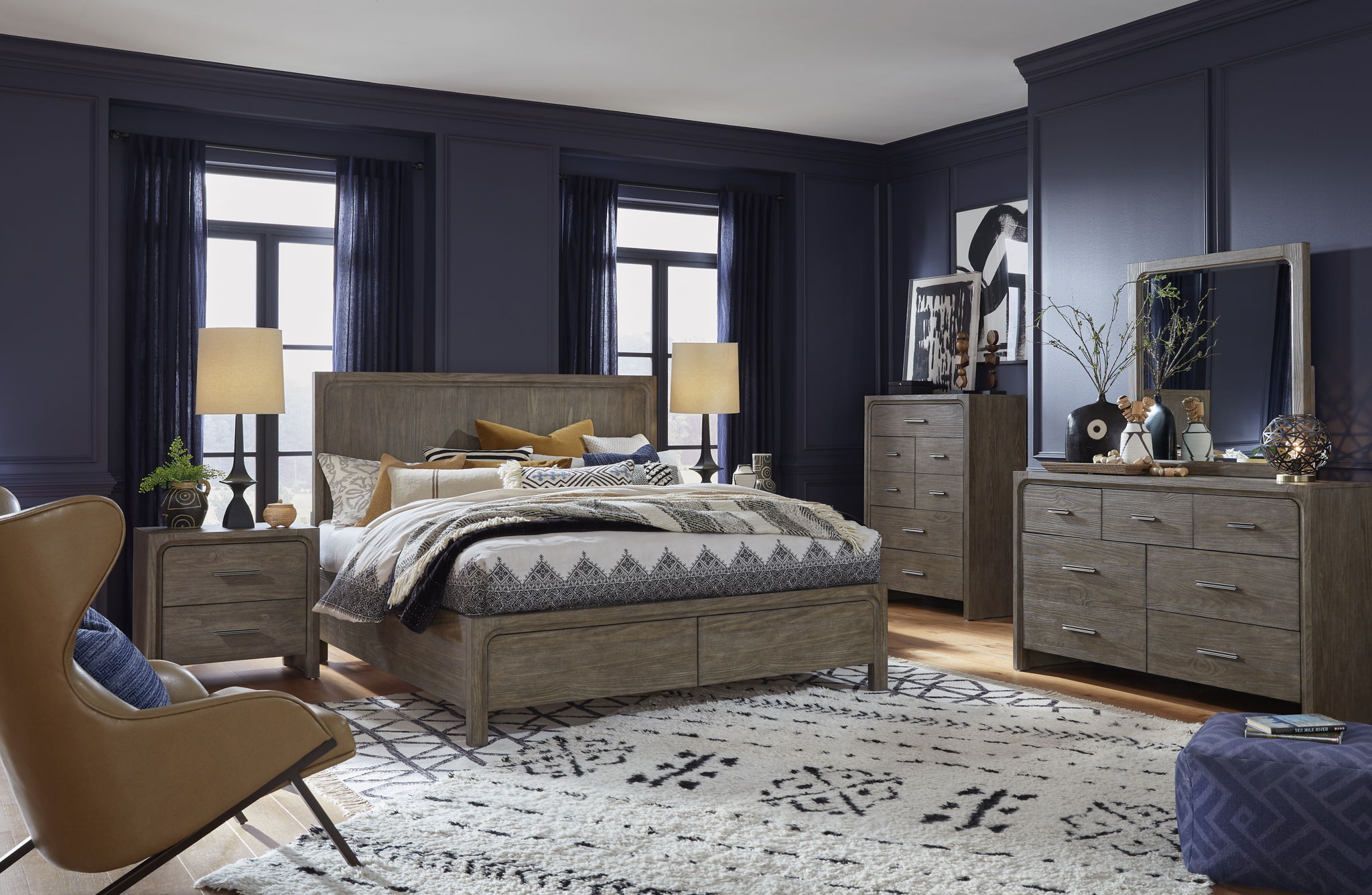 Westbourne - Drawer Chest - Dark Umber