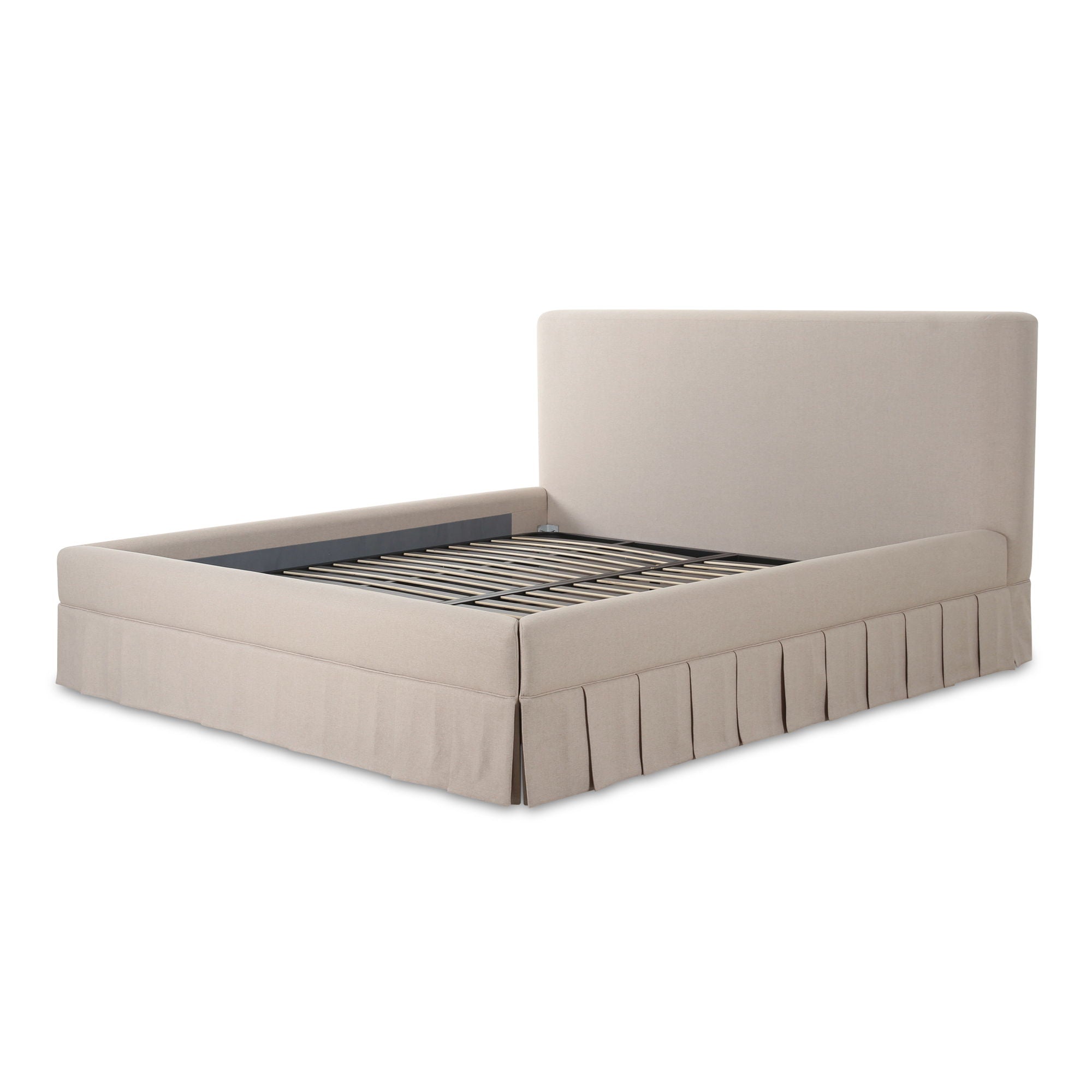 Maren - King Bed - Beige