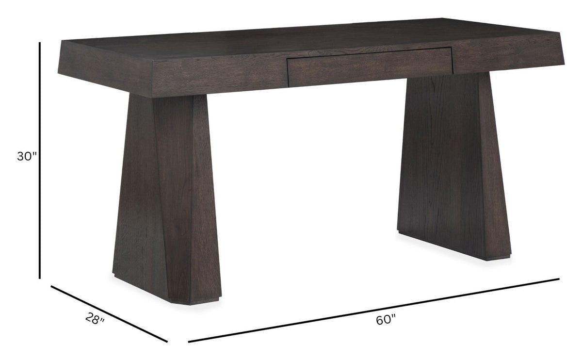 Tauren - Writing Desk - Coffee Bean