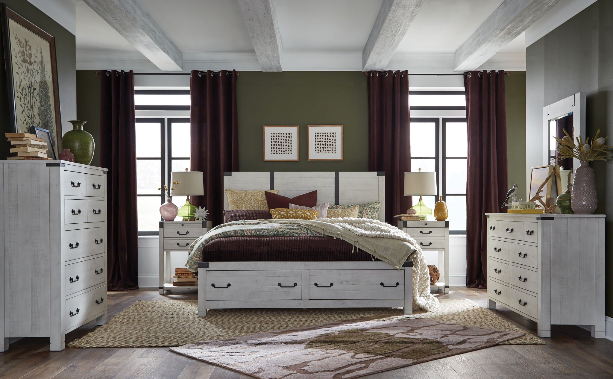 Chesters Mill - Panel Storage Bed
