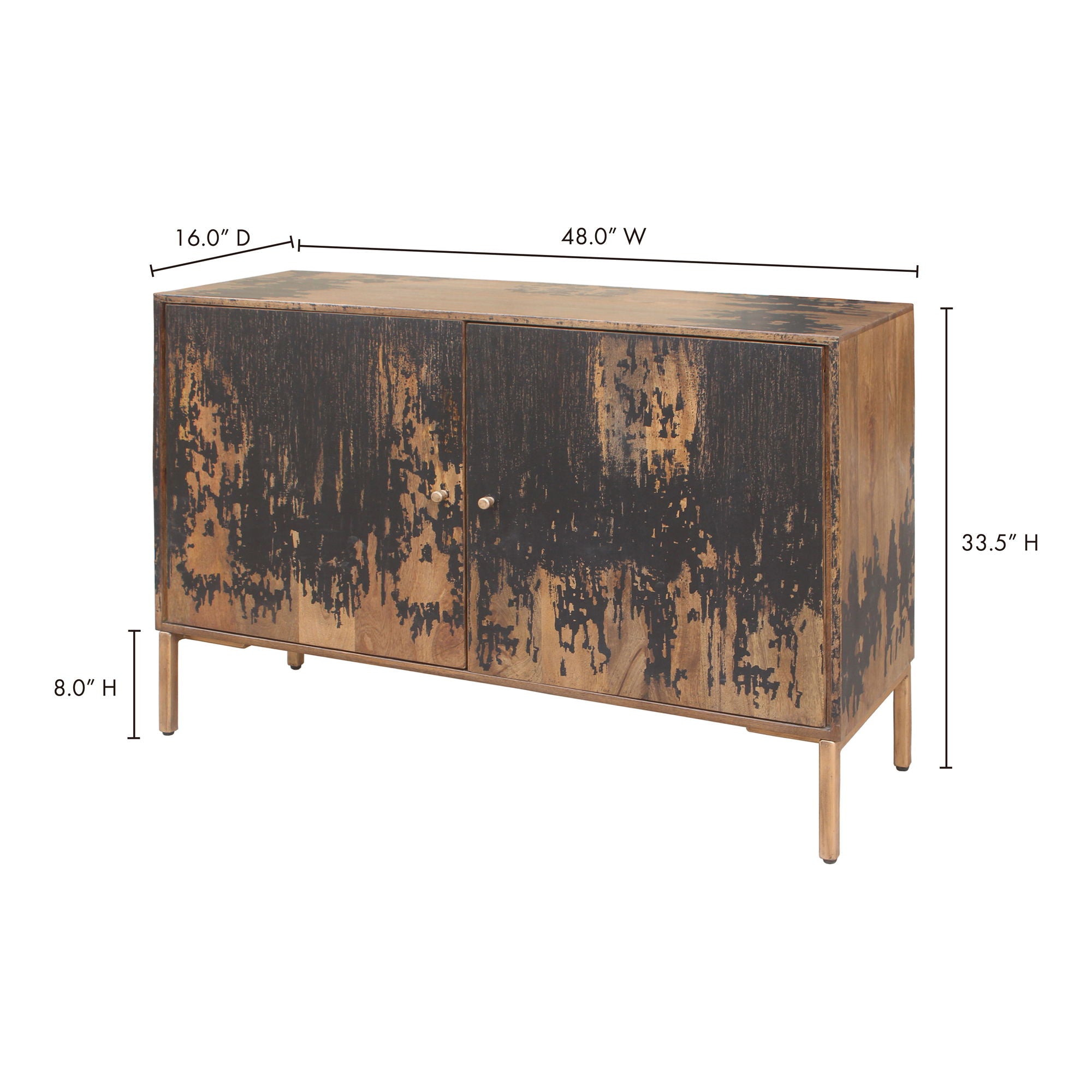 Artists - Small Sideboard - Black
