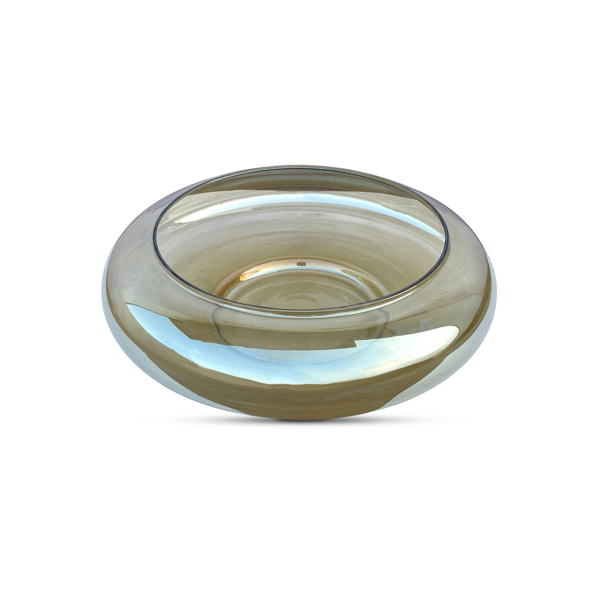 Polene - Glass Bowl Large - Smoky Brown