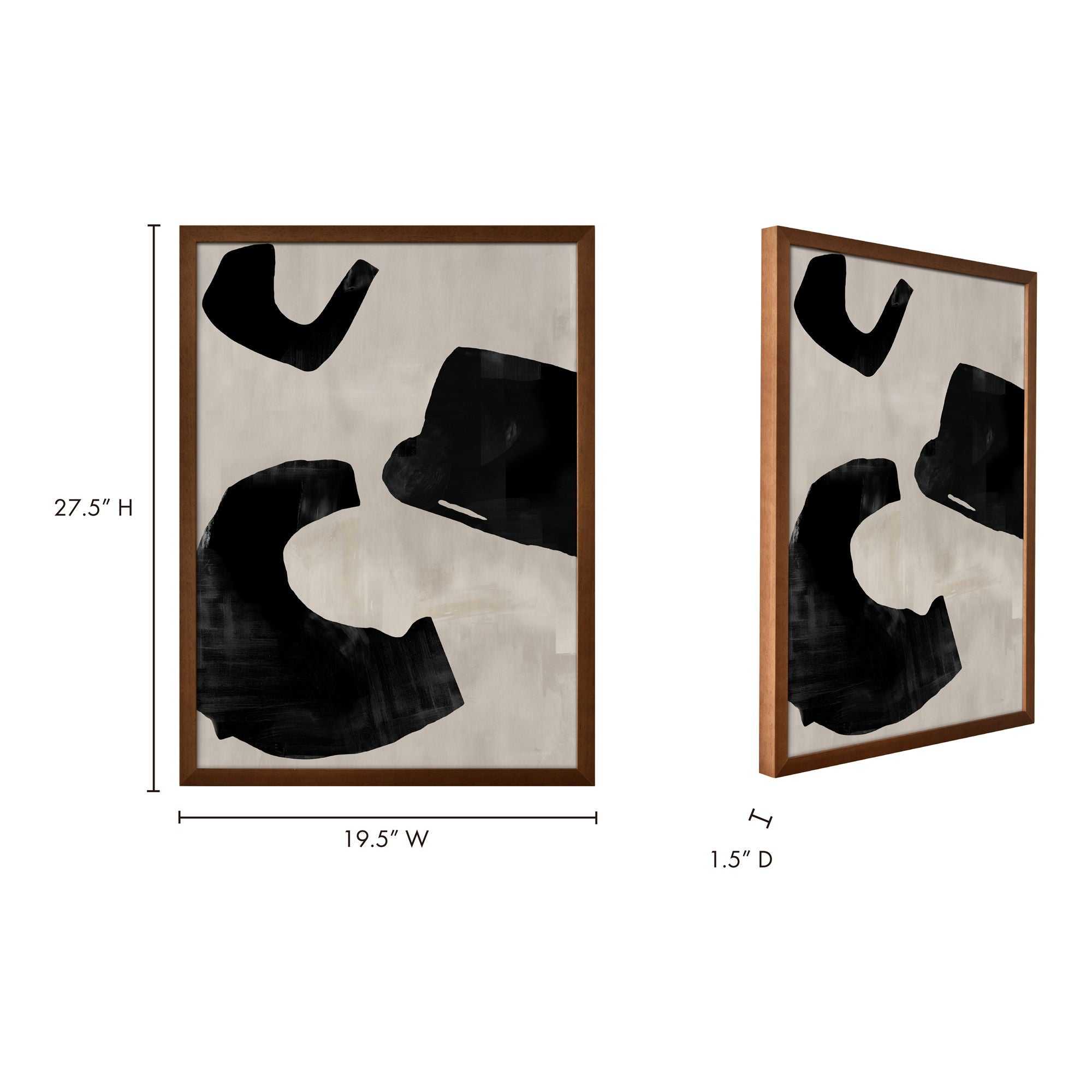 Wells - 2 Framed Painting - Canvas
