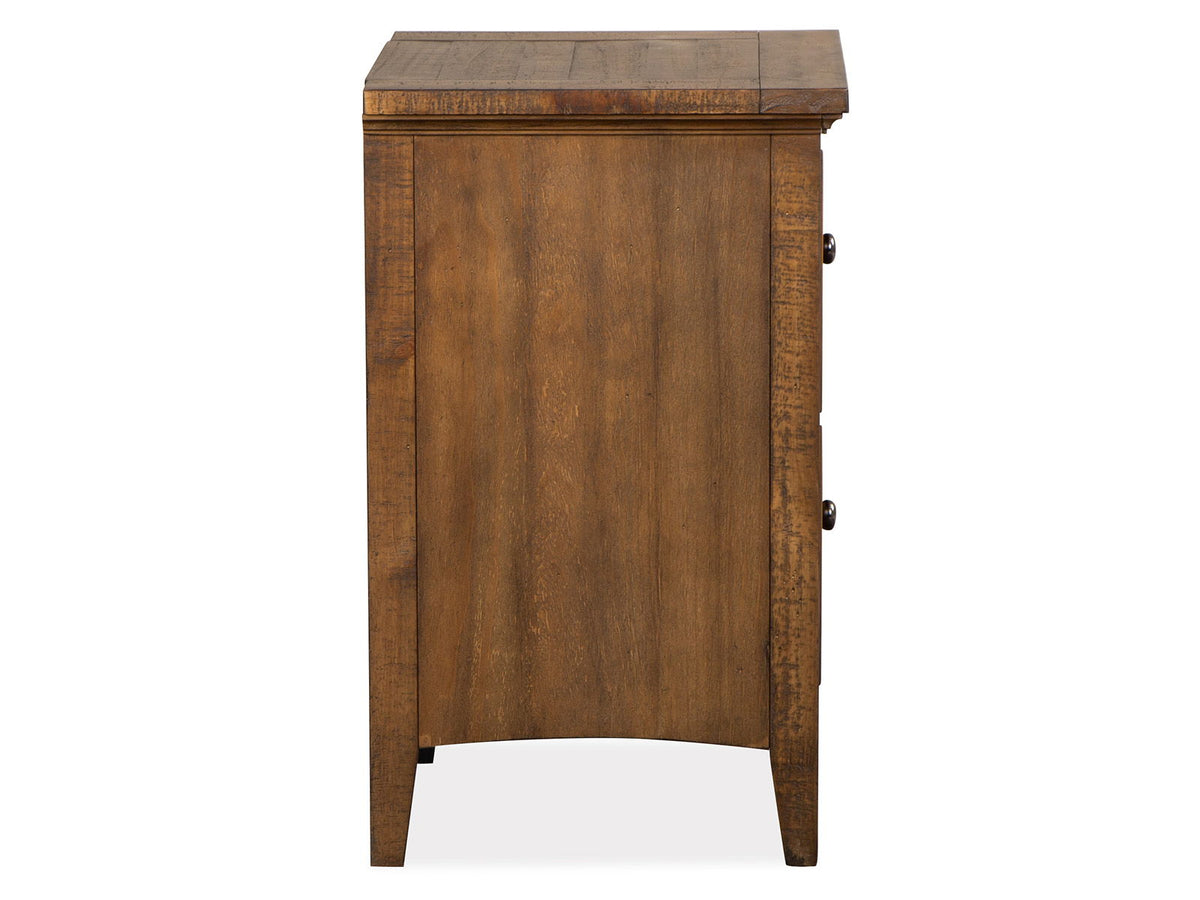 Bay Creek - Small Drawer Nightstand - Toasted Nutmeg