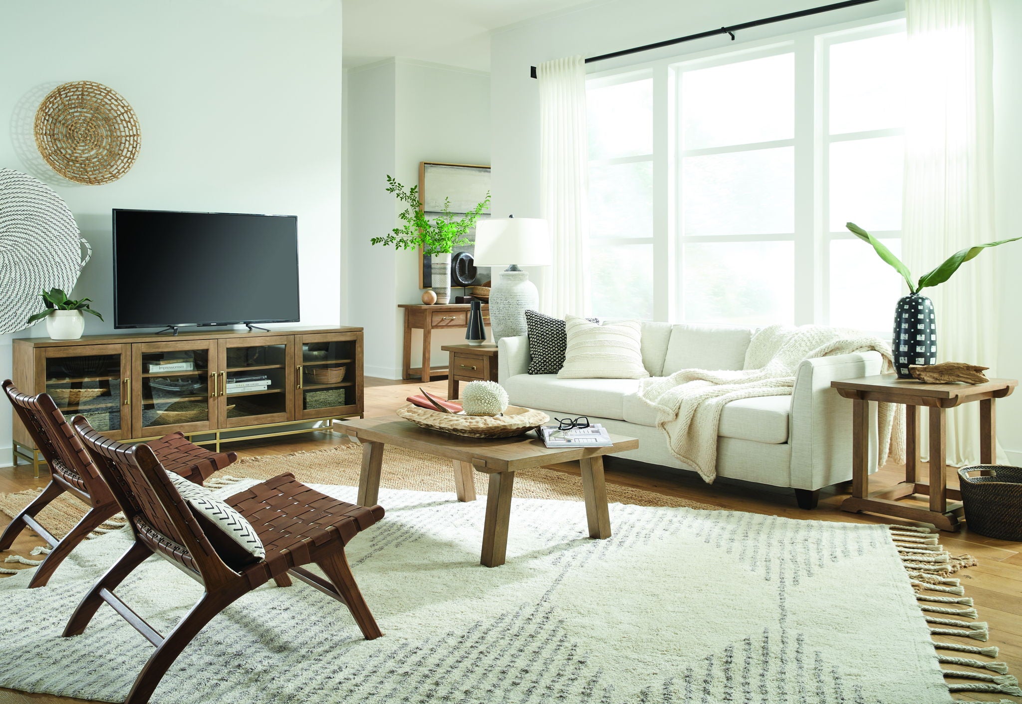 Lindon - Drawer End Table - Belgian Wheat