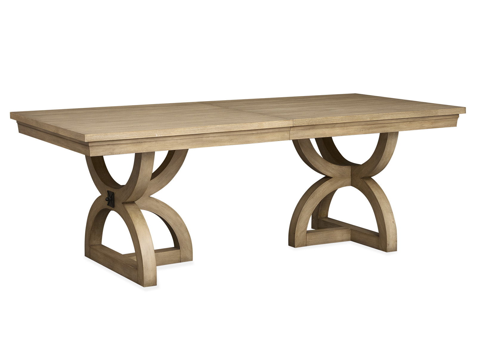 Coventry - Extendable Trestle Dining Table - Honey Maple