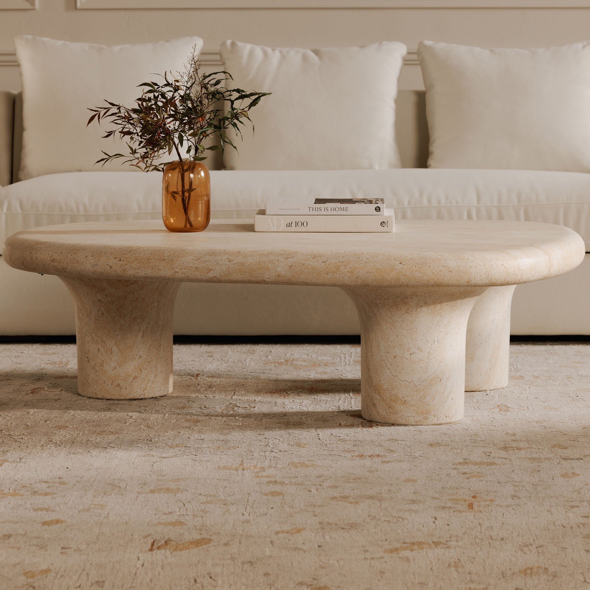 Warby - Outdoor Coffee Table - Beige
