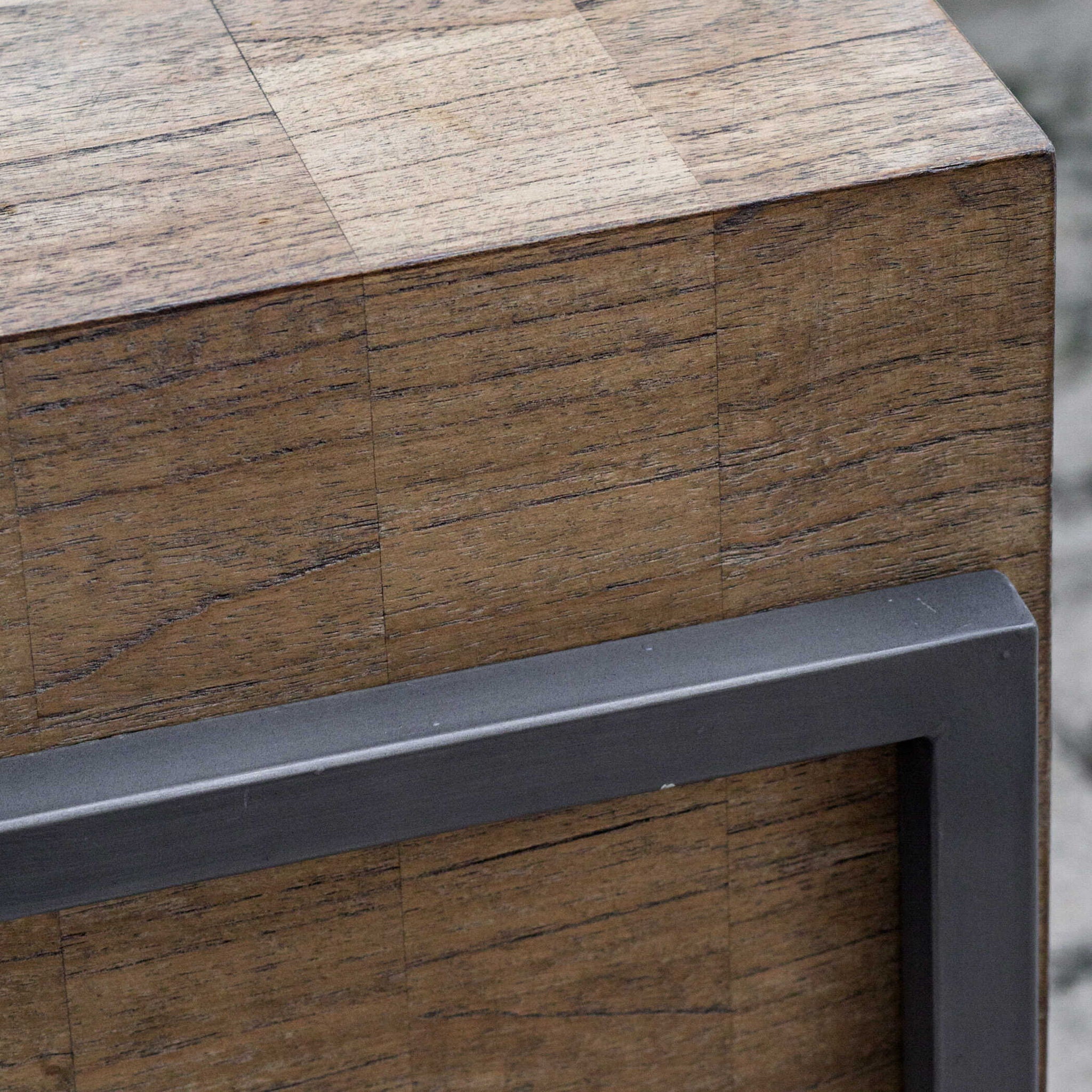 Nevis - Contemporary Console Table - Light Brown