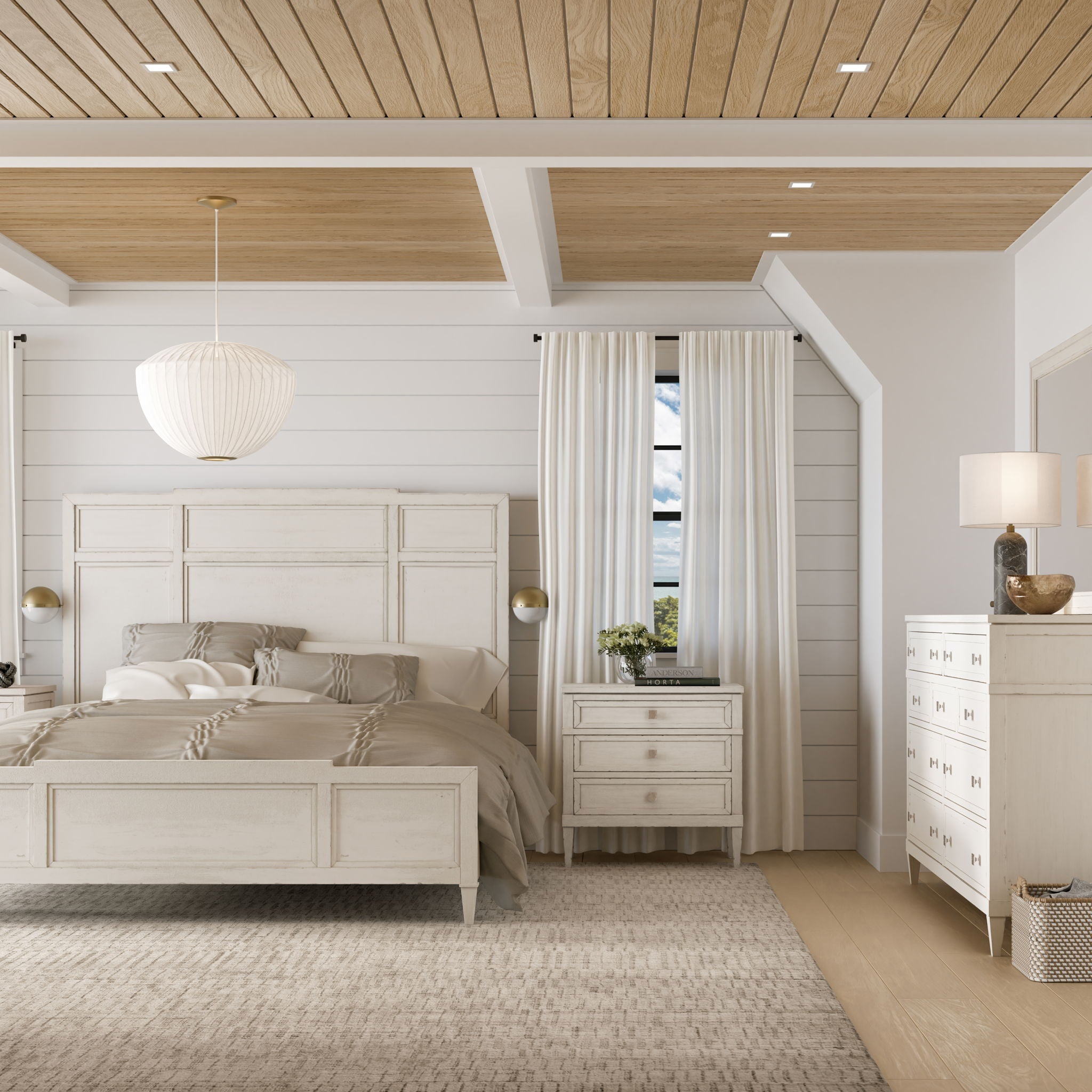 Gardenia Bay - Panel Bed