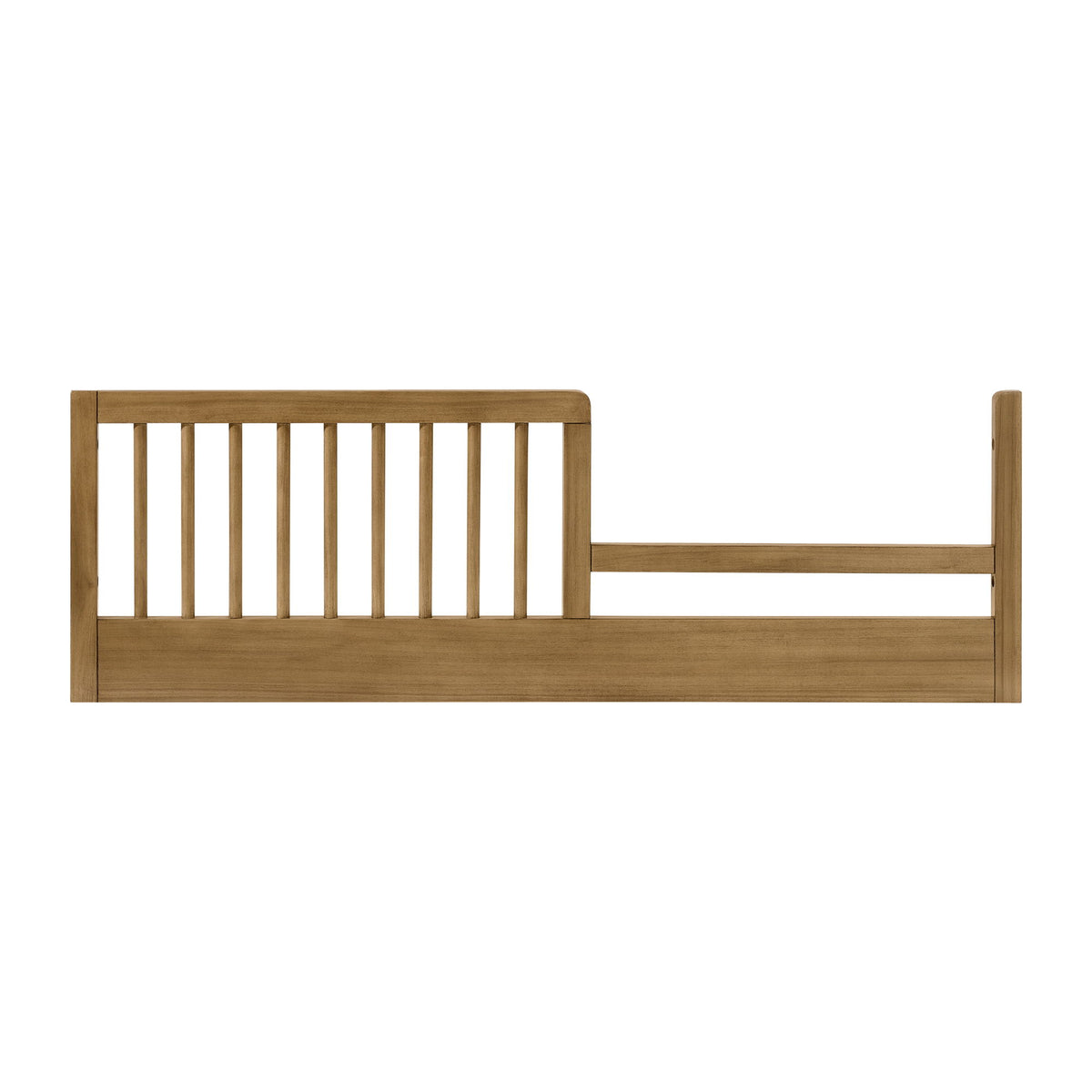 Newport - Classic Crib Toddler Rail - Natural Oak