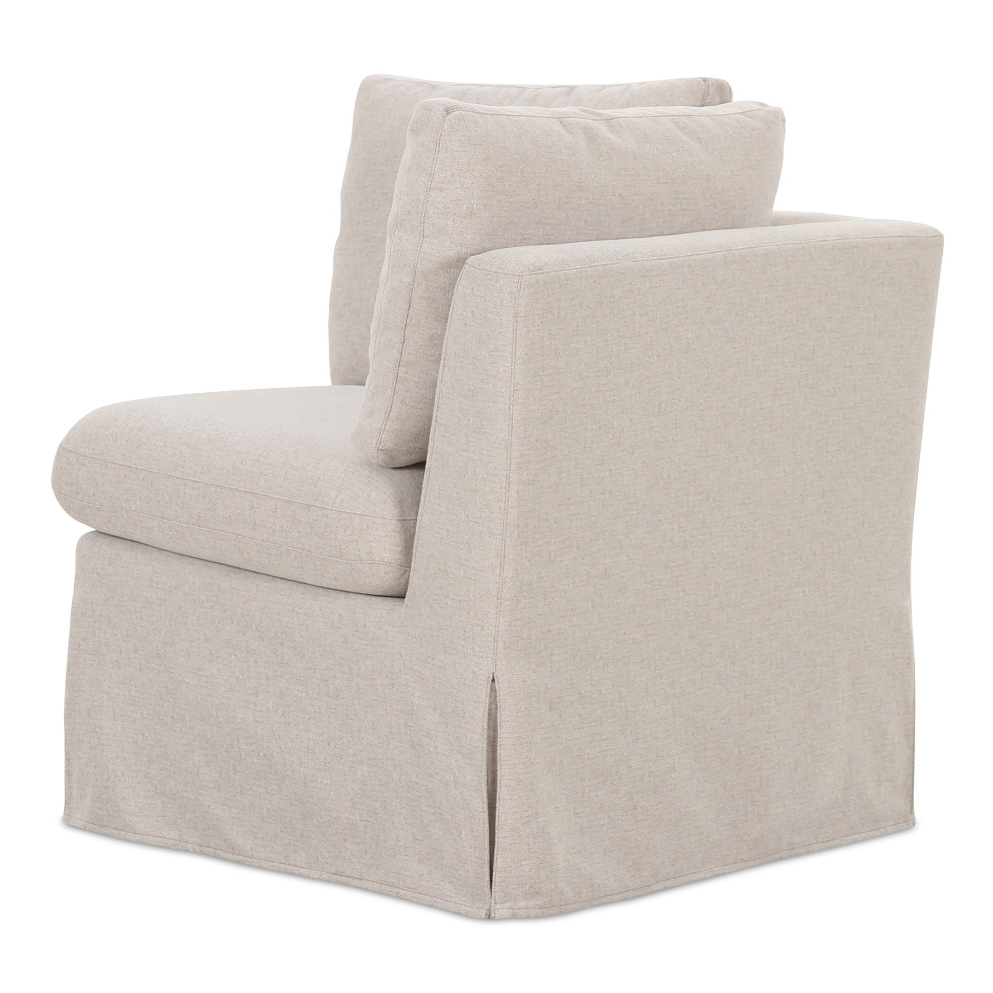 Fable - Slipcover Dining Corner Chair - Beige