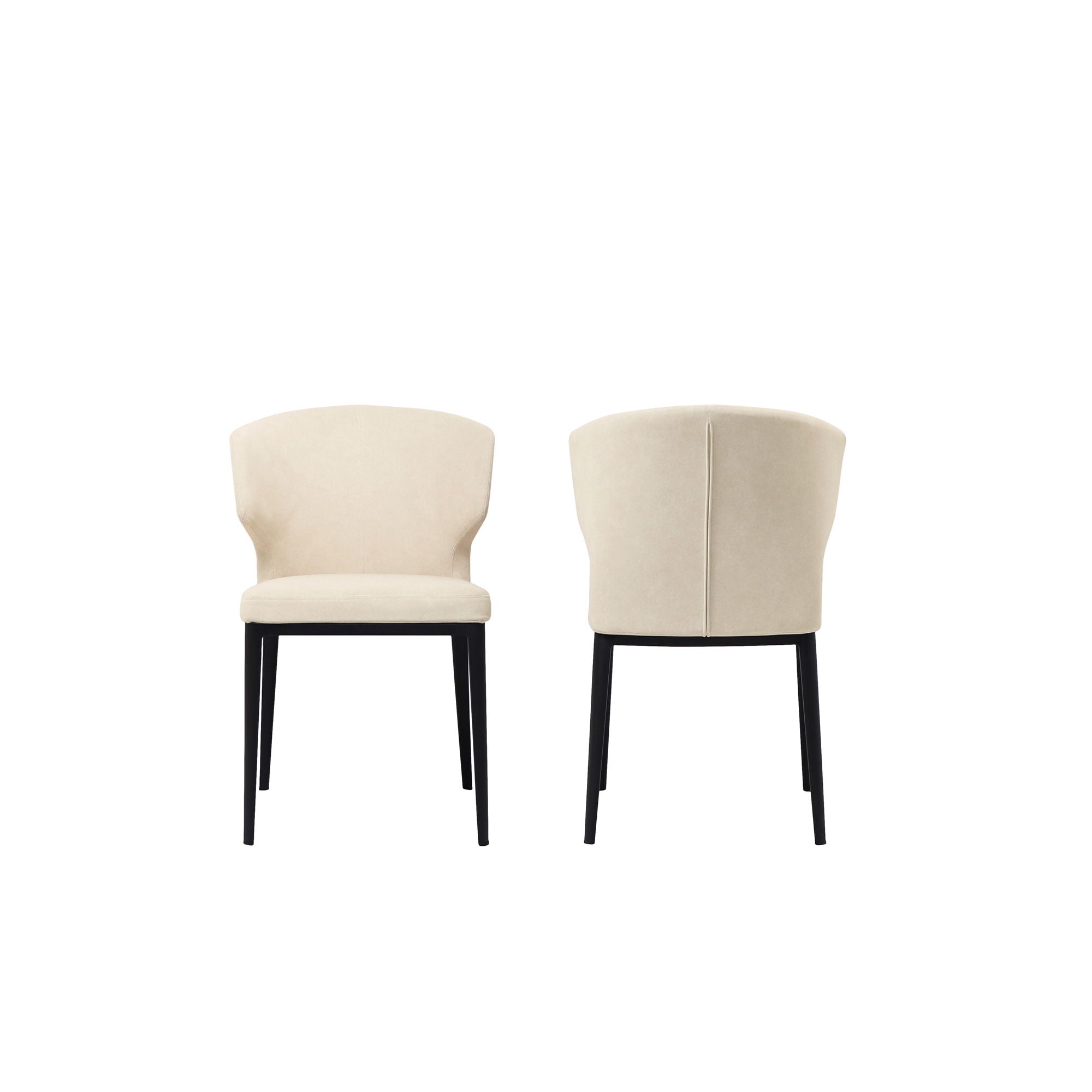 Delaney - Dining Chair (Set of 2) - Warm Beige