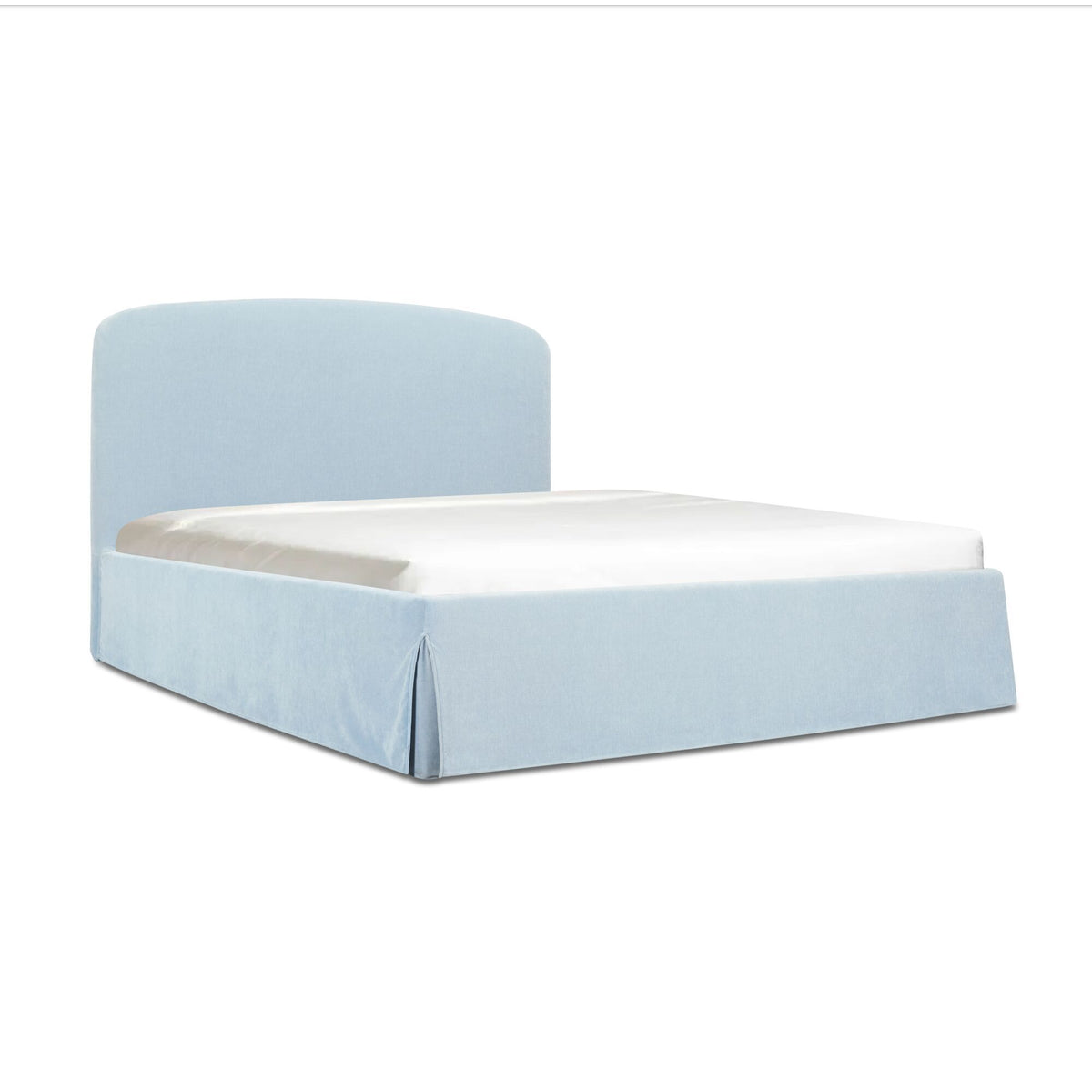 Joan - King Storage Bed - Light Blue