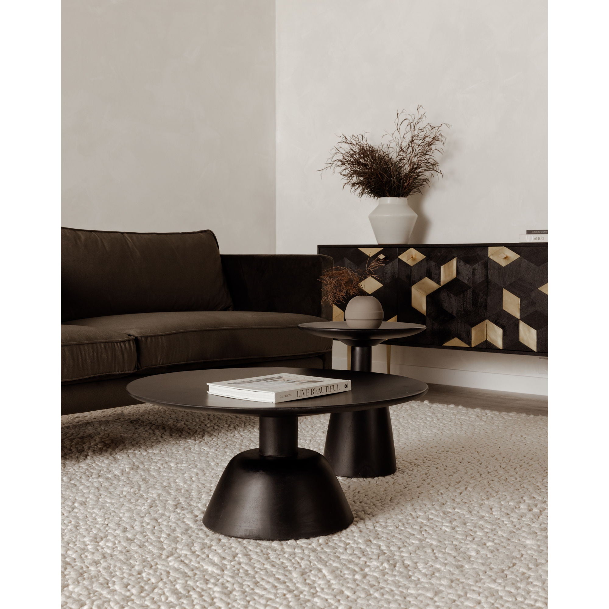 Nels - End Table - Black