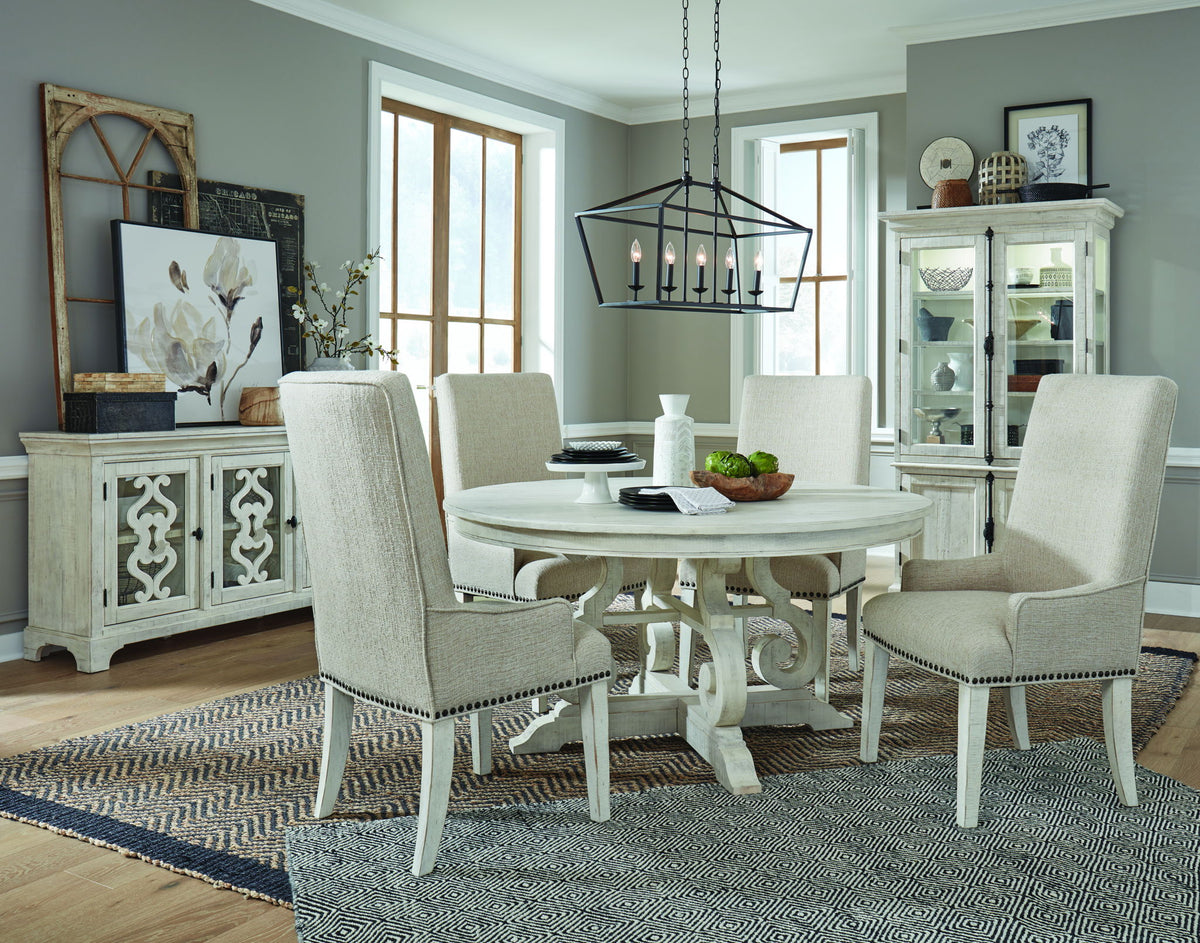 Bronwyn - Upholstered Host Side Chair (Set of 2) - Alabaster