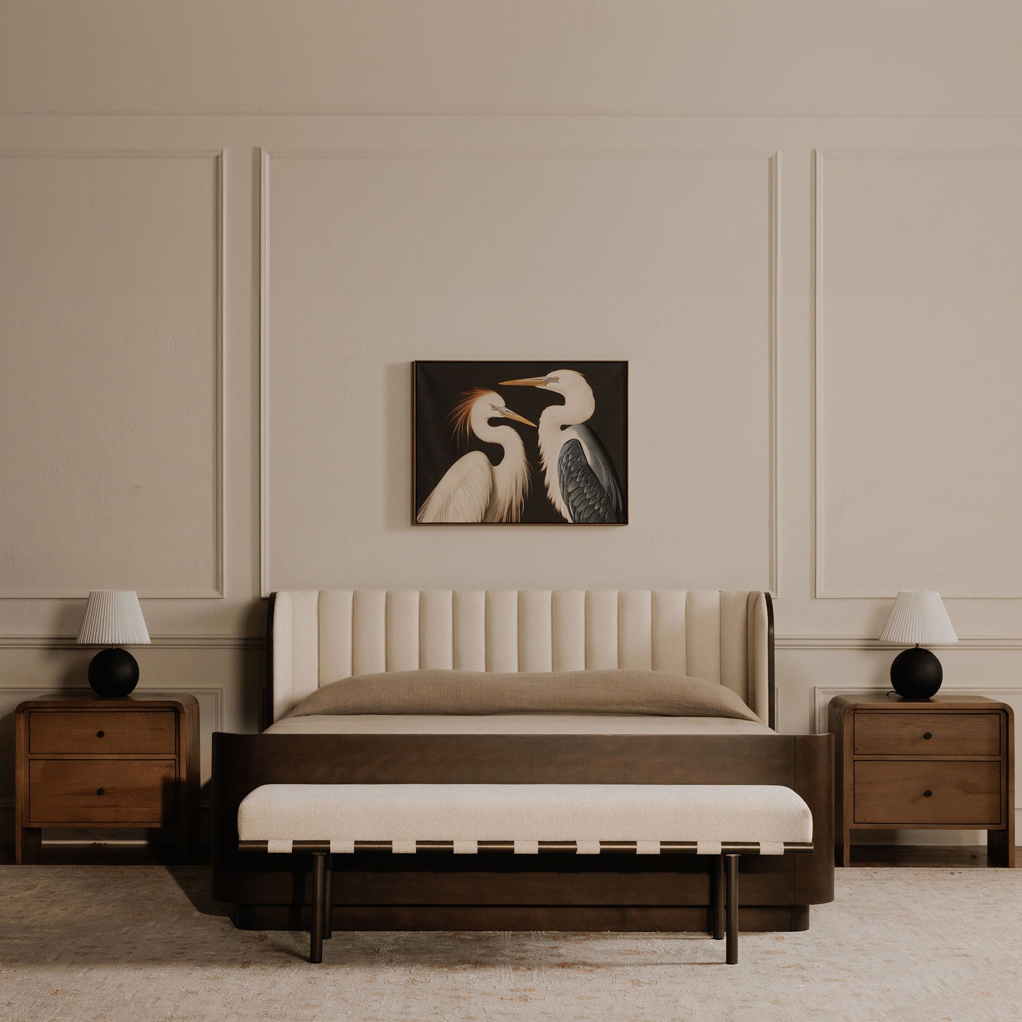 Carson - Dining Bench - Beige