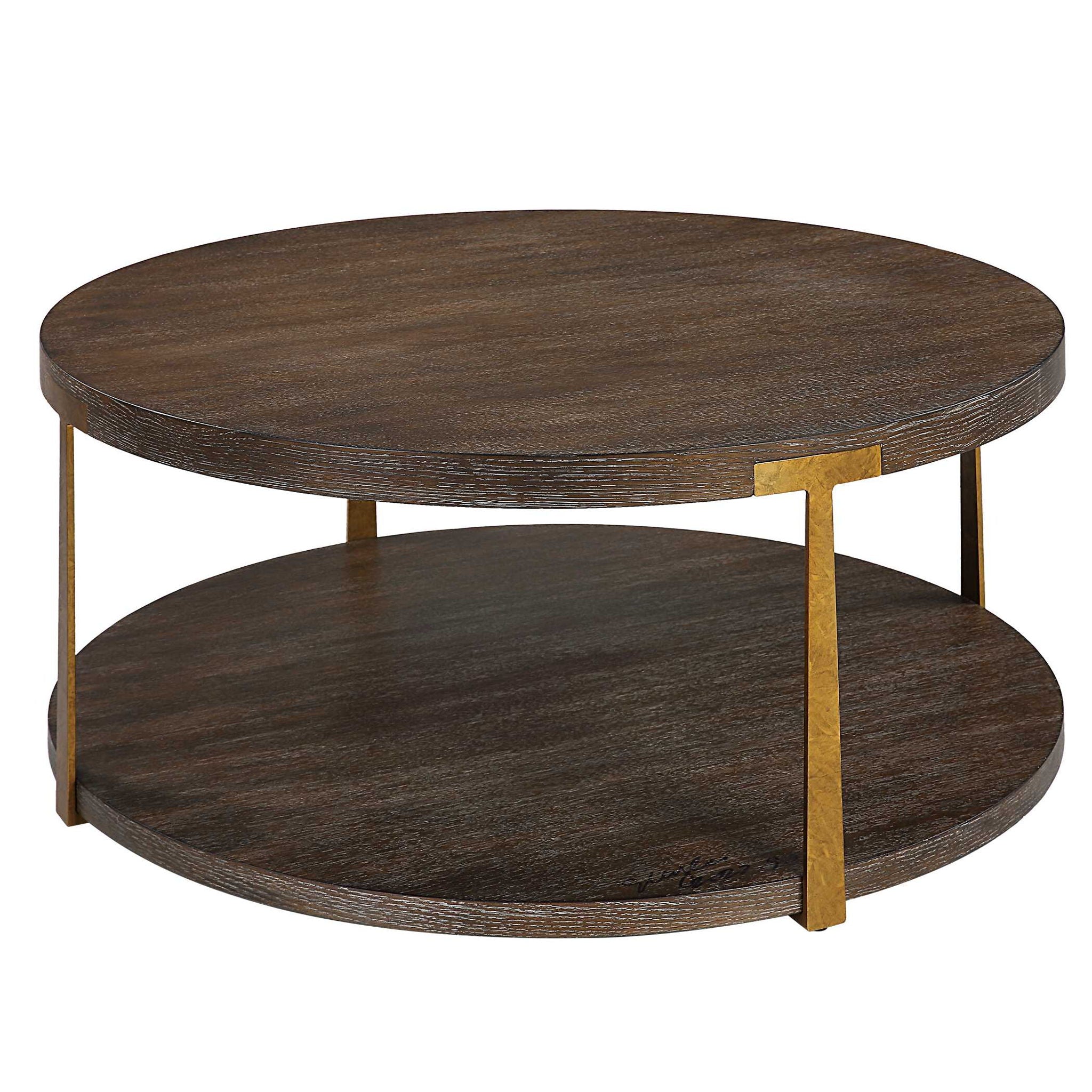 Palisade - Round Wood Coffee Table