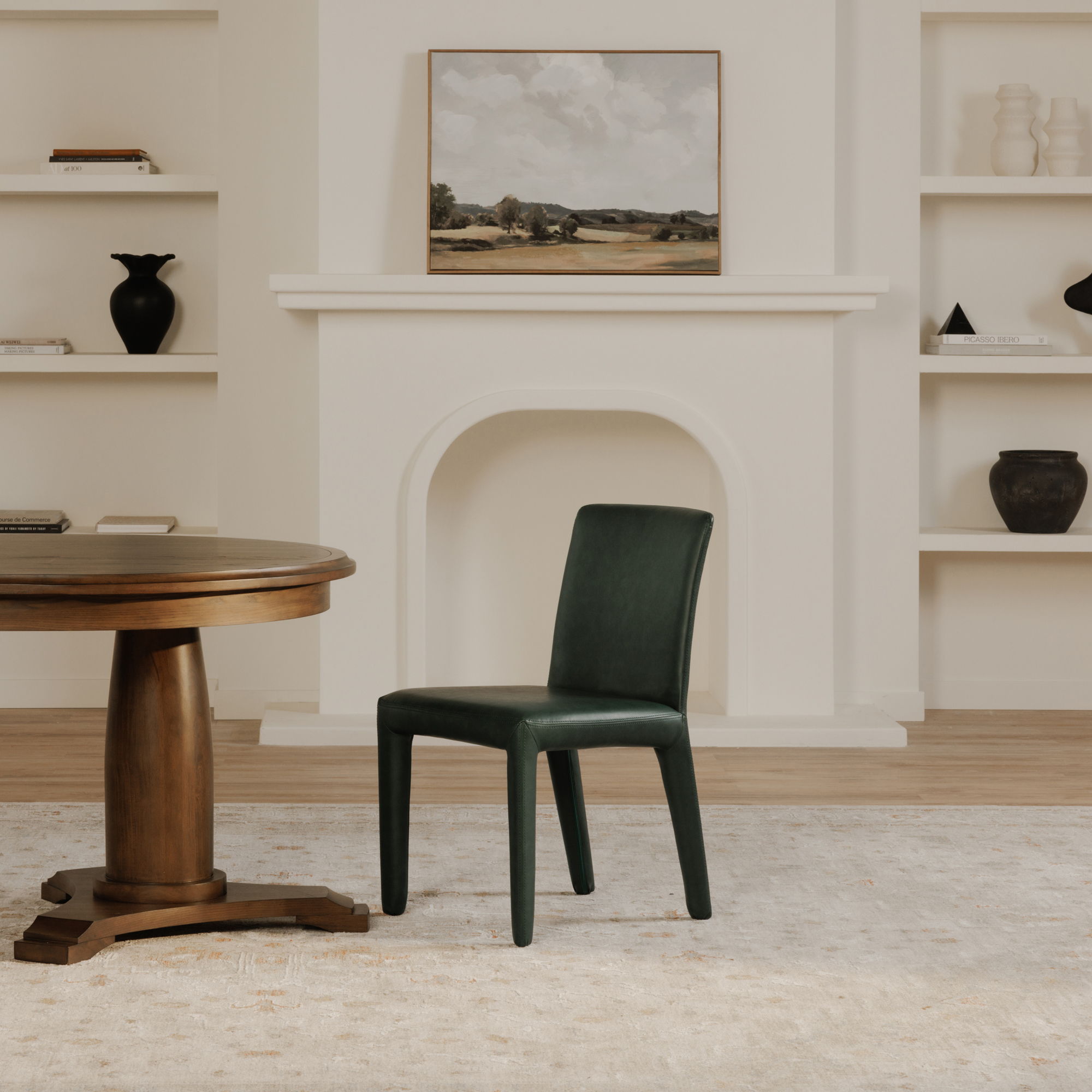 Monte - Vegan Leather Dining Chair (Set of 2) - Teal