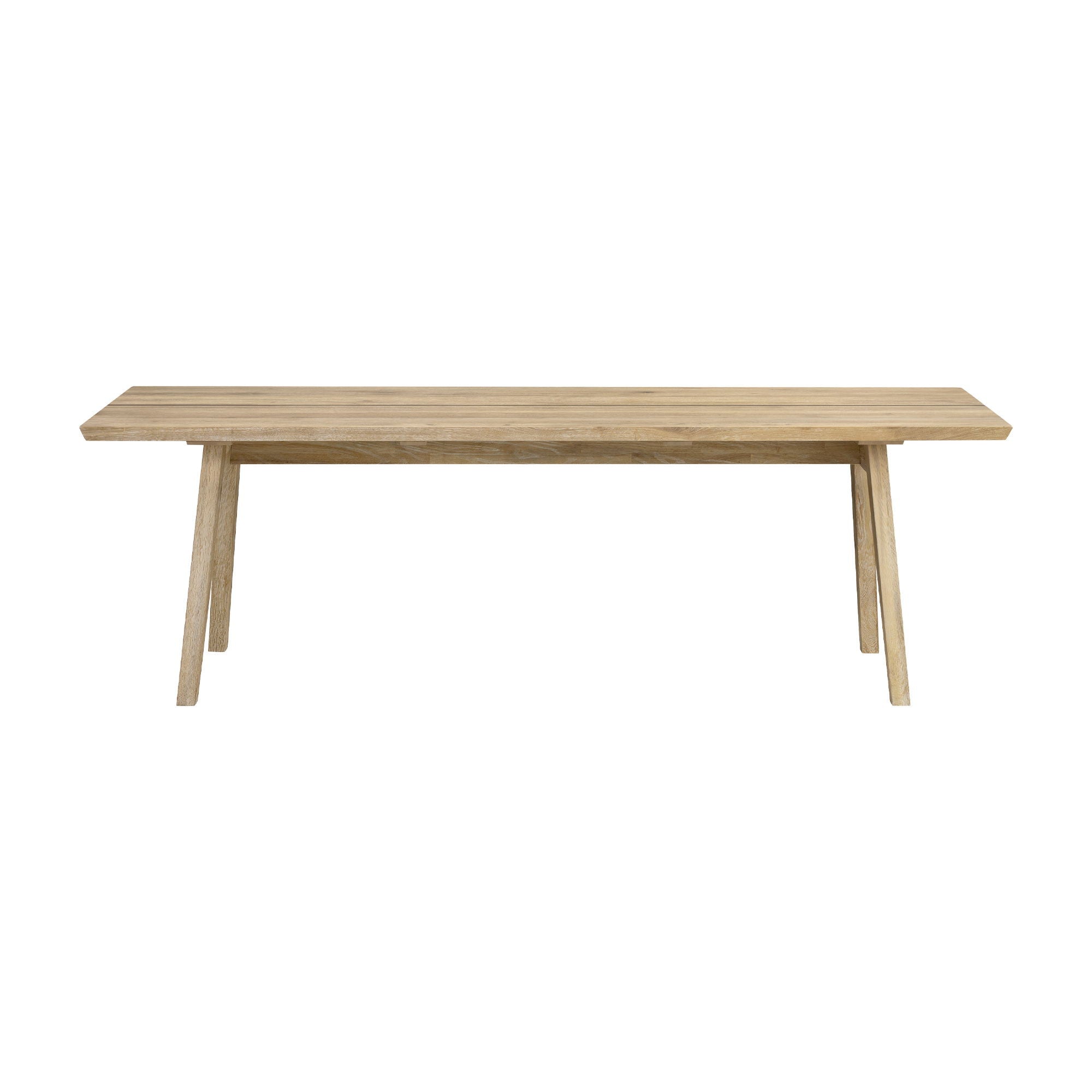 Arcadia - Fixed Top Leg Table - Antique Oak