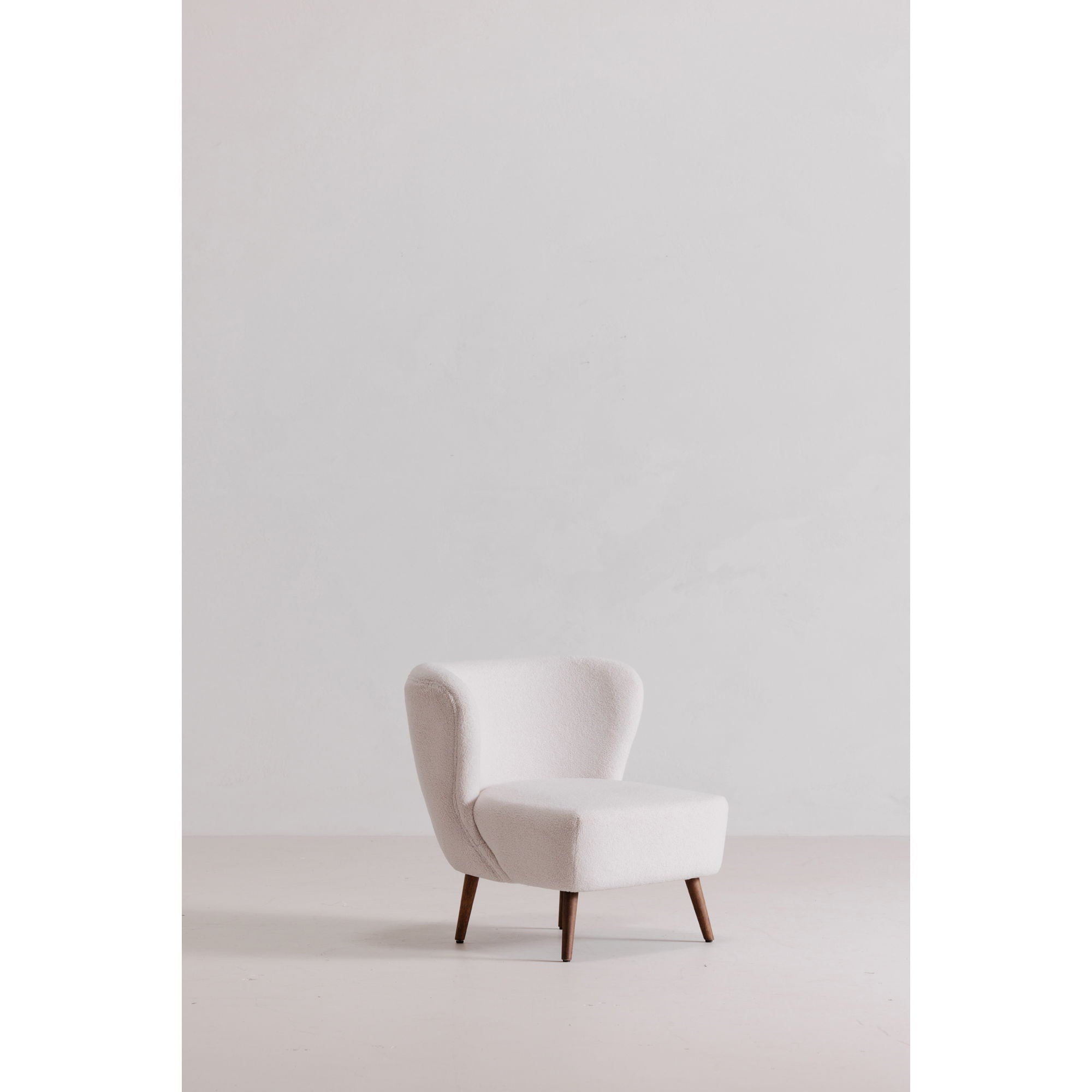 Margot - Accent Chair Vegan Shearling - Off White