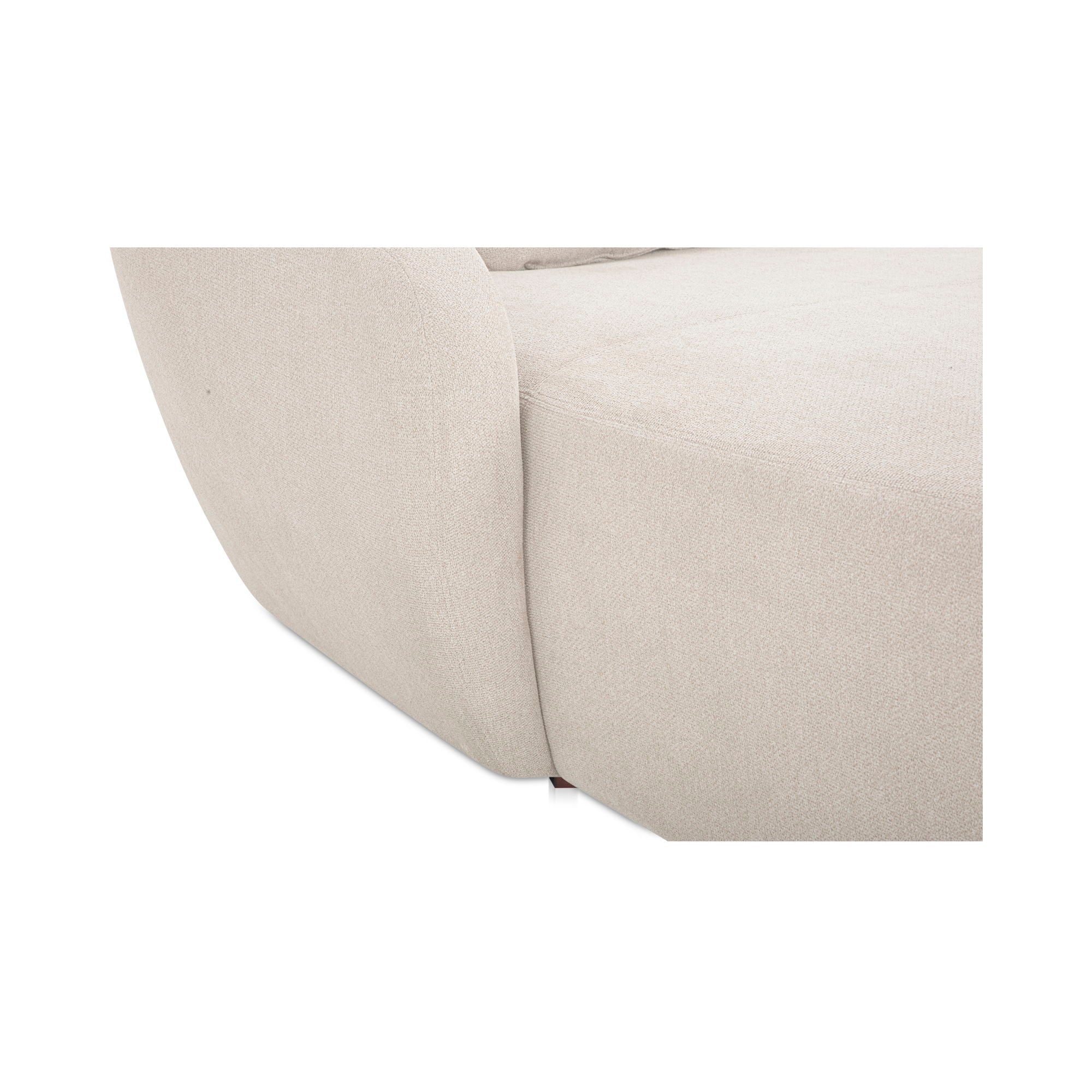Amelia - Double Chaise Modular Sectional - Warm White