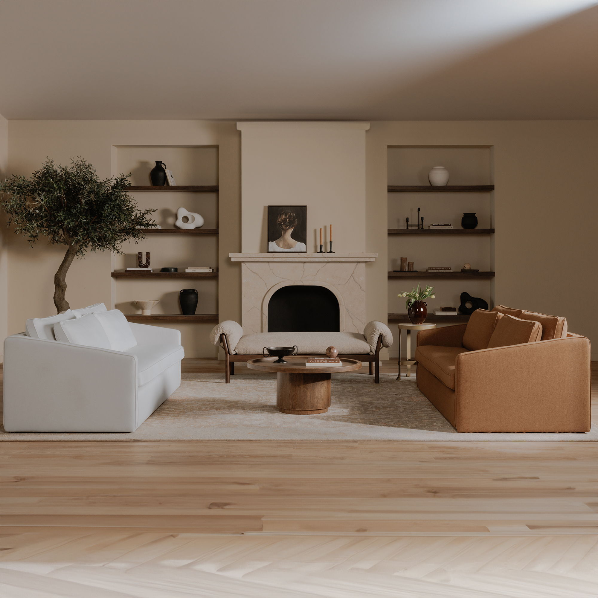 Cohen - Coffee Table - Brown