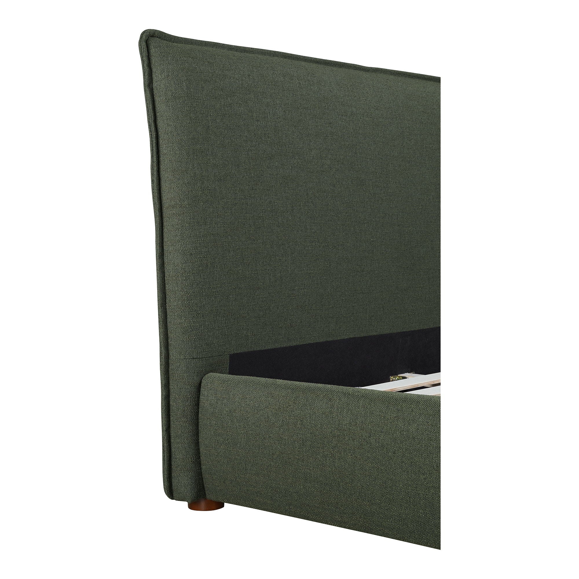 Luzon - King Bed Tall Headboard - Deep Forest