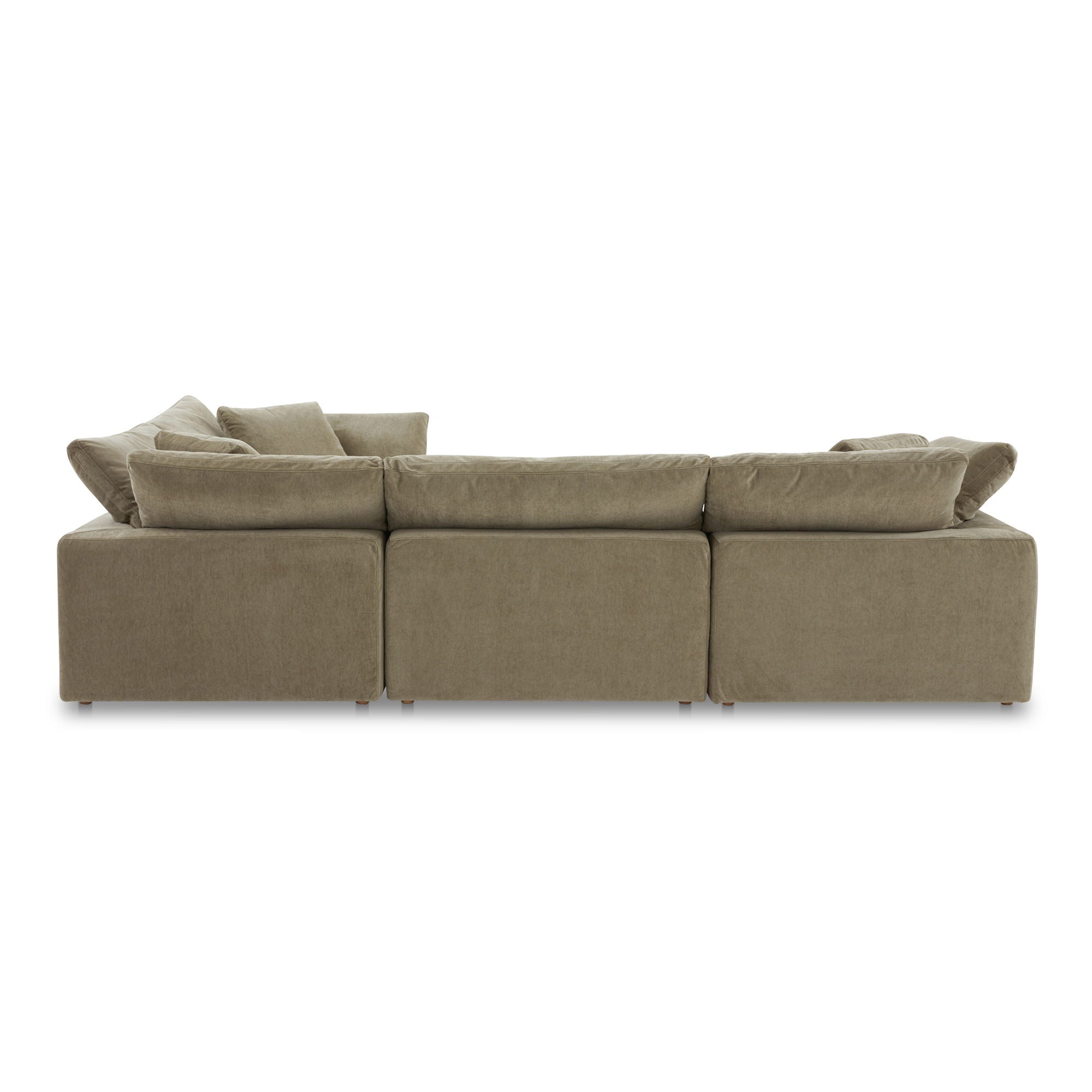 Terra Classic - Performance Fabric L Modular Sectional - Desert Sage
