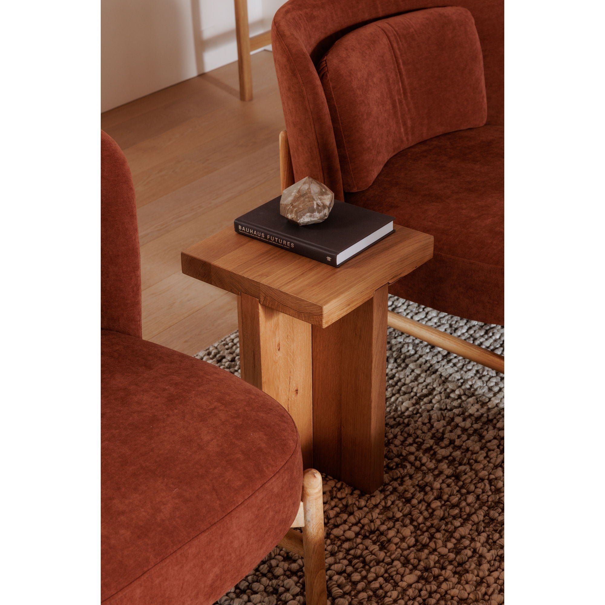 Folke - Side Table - Light Brown