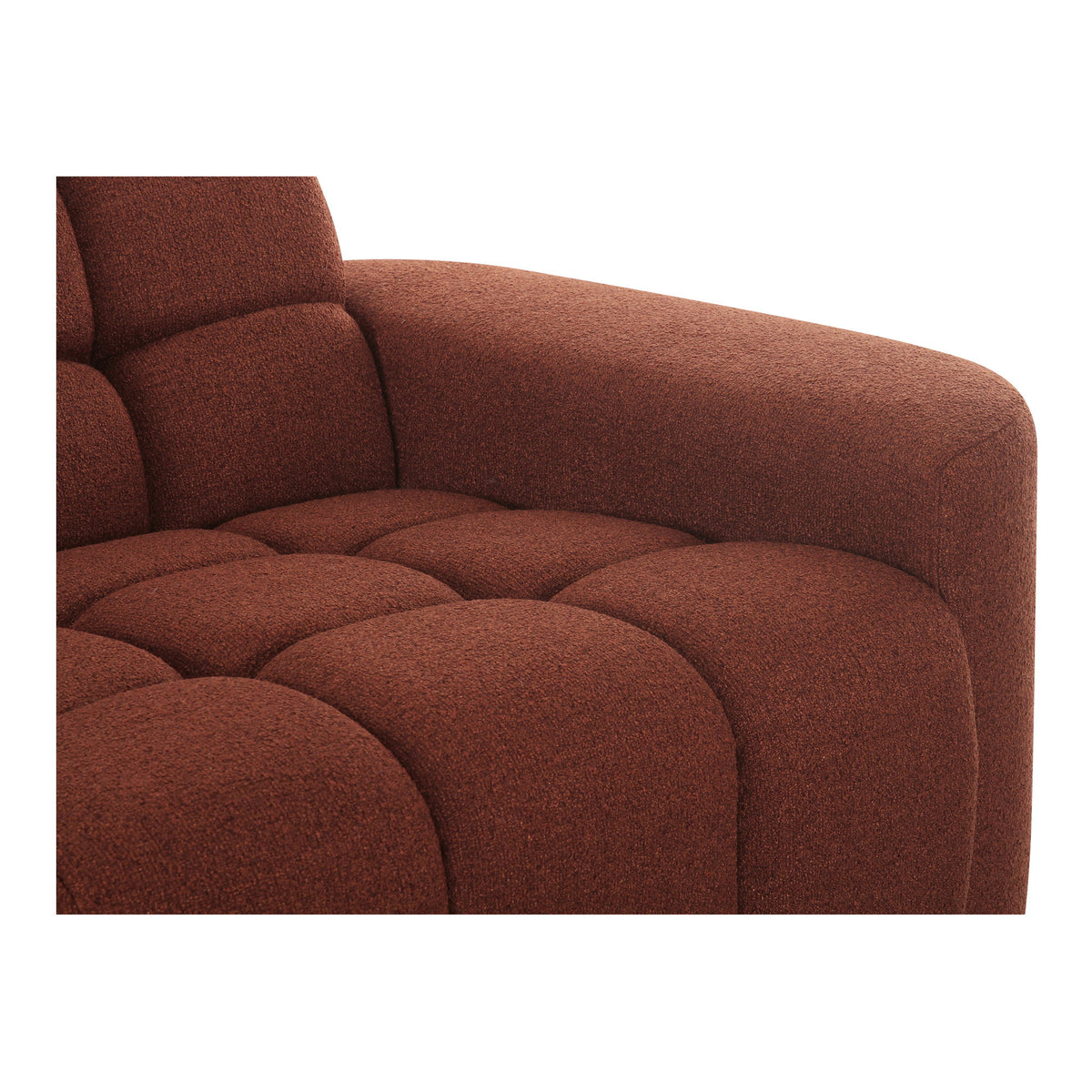 Roman - L-Shaped Sectional - Rust