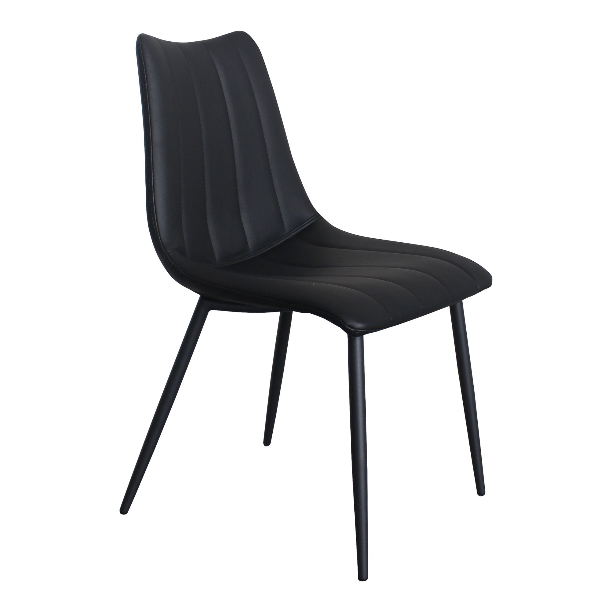 Alibi - Dining Chair (Set of 2) - Matte Black