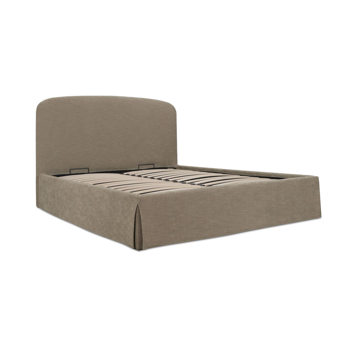 Joan - Queen Storage Bed - Taupe