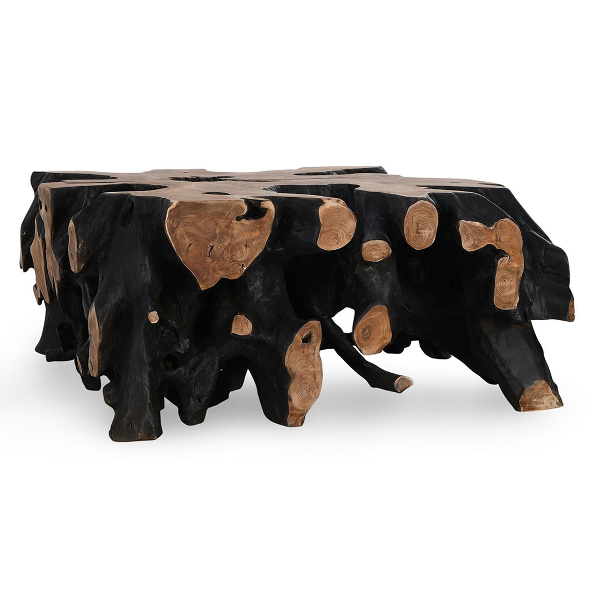 Cypress Root - 40" Square Coffee Table