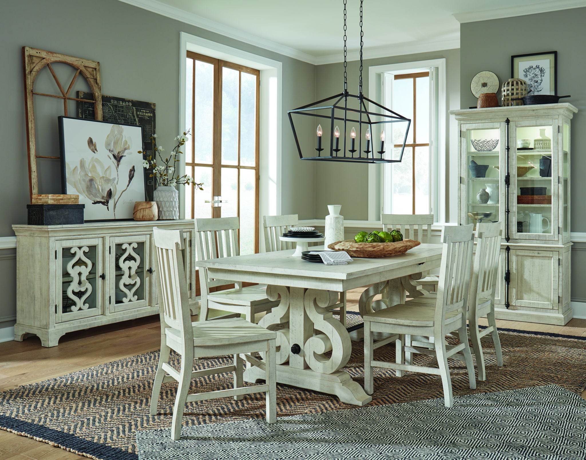 Bronwyn - China Cabinet - Alabaster