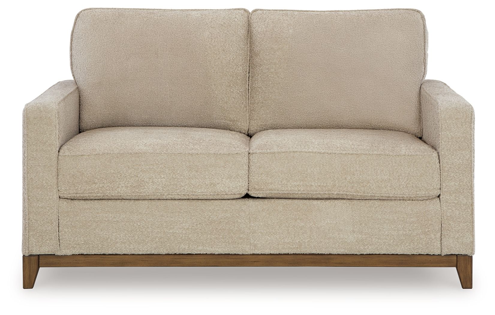 Arendale - Desert - Loveseat With Dark Cushions