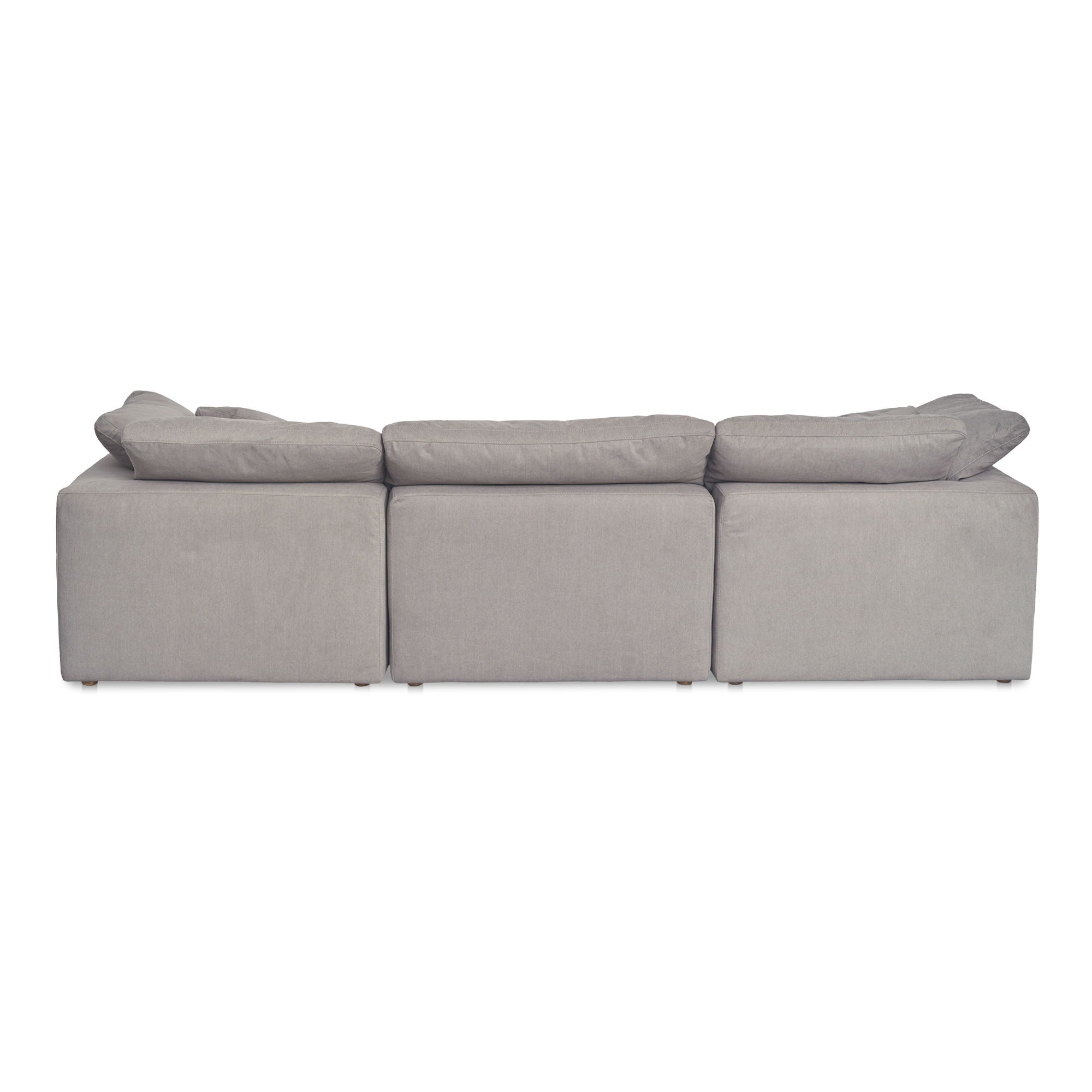 Clay - Modular Sofa Performance Fabric - Light Grey