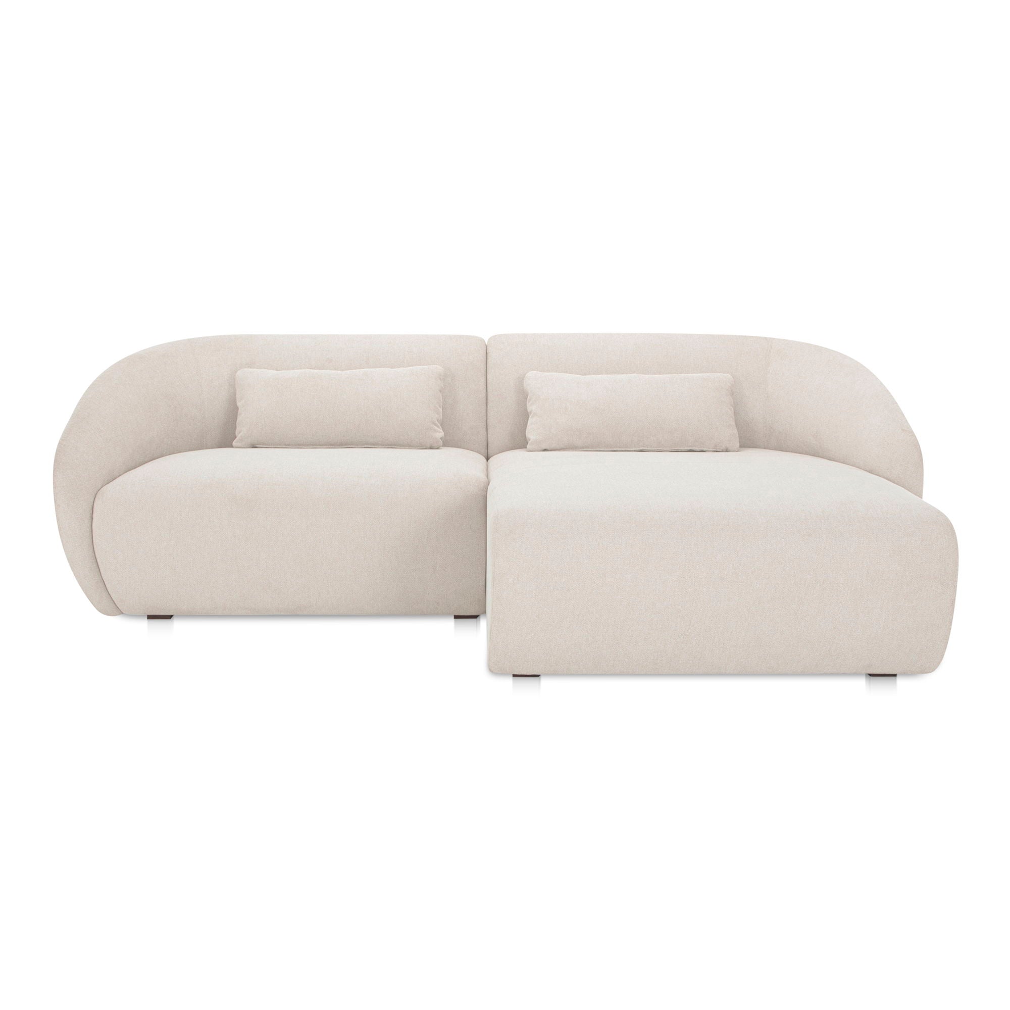 Amelia - Nook Modular Right Sectional - Warm White