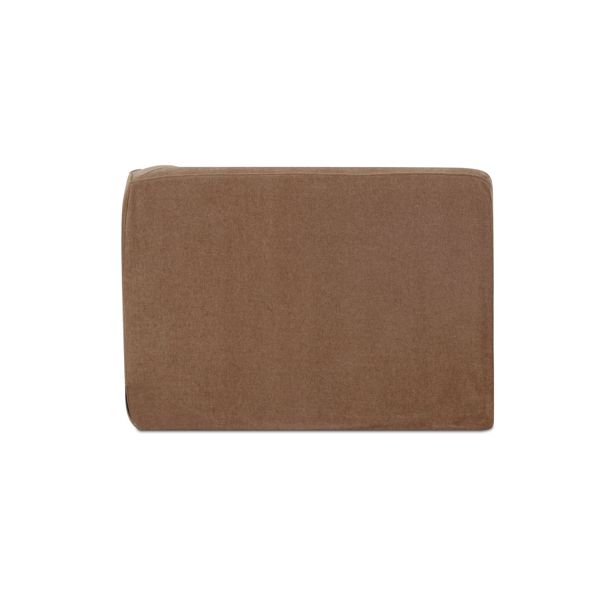 Isla - Right Arm Facing Chaise - Light Brown