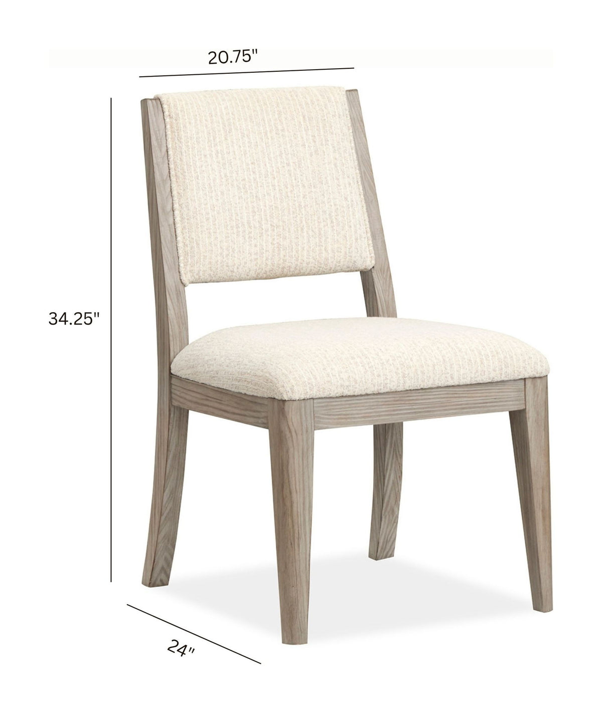 Braelyn - Upholstered Side Chair (Set of 2) - Dorian Gray